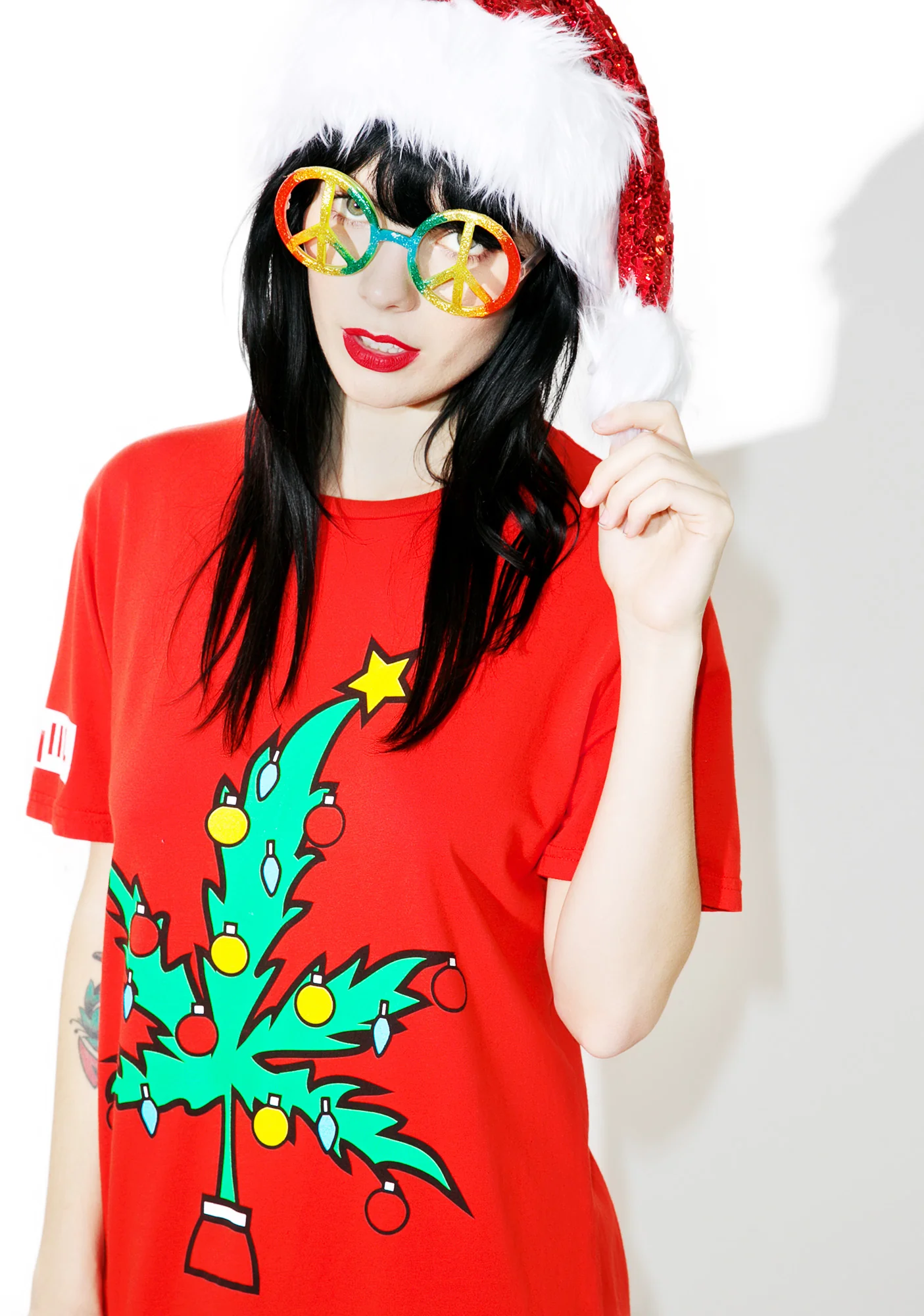 Weed Tree Hi Lo Tee - Image 2