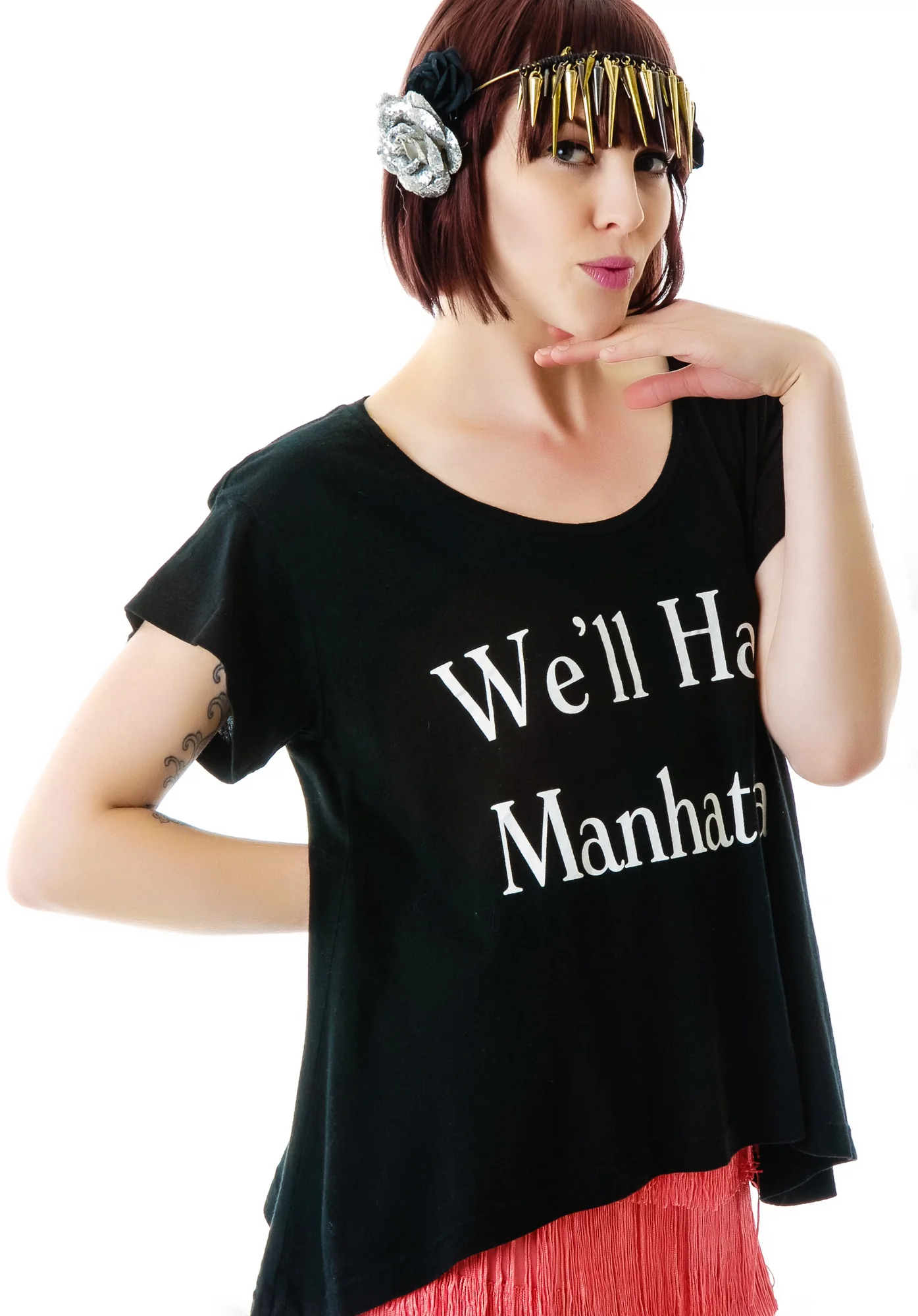 We'll Have a Manhattan Lazy Weekend Tee - Image 4