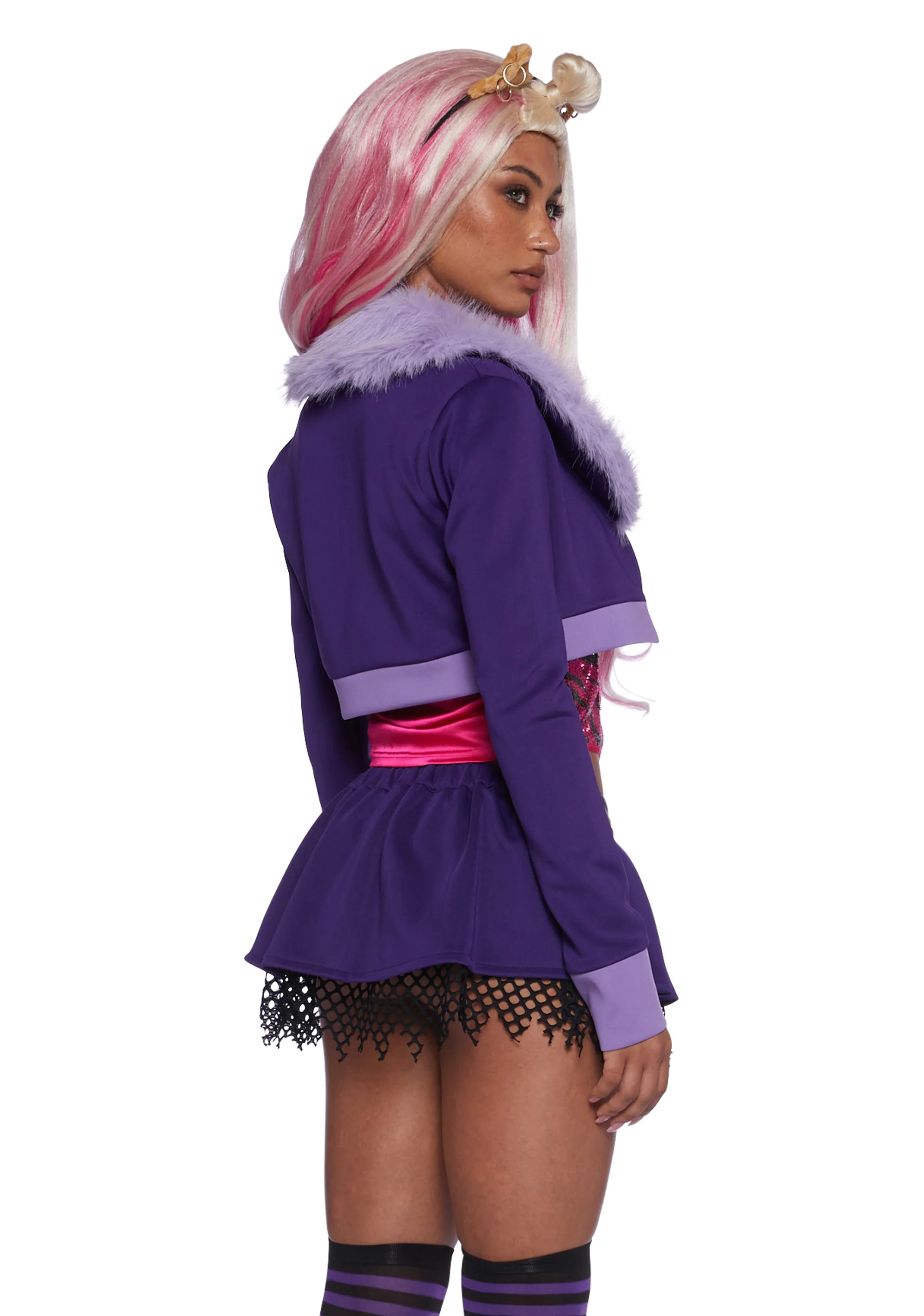 Werewolf High School Student Premium Costume And Wig Set - Image 3