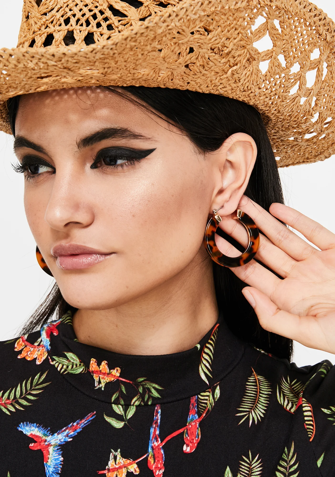 Werk It Out Hoop Earrings - Image 2