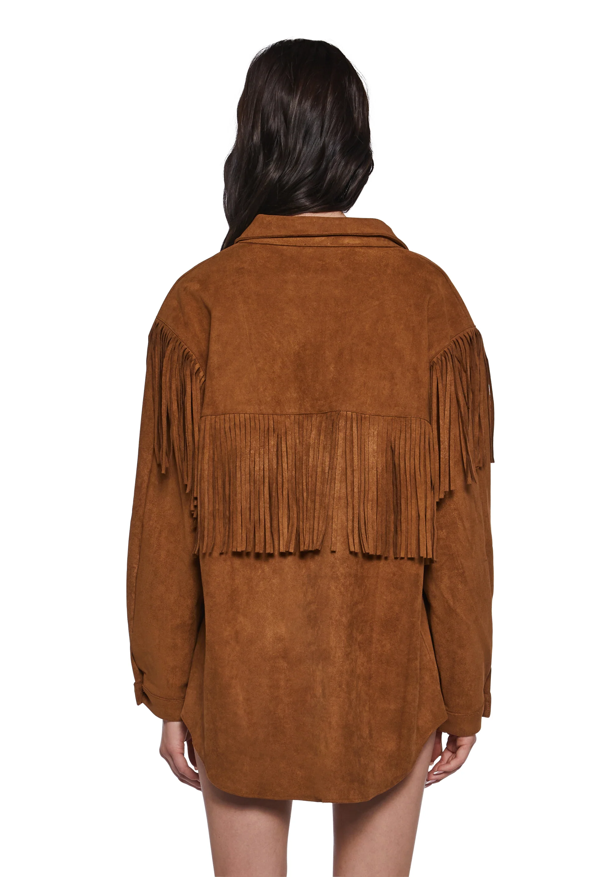 Western Sky Fringe Jacket - Image 4