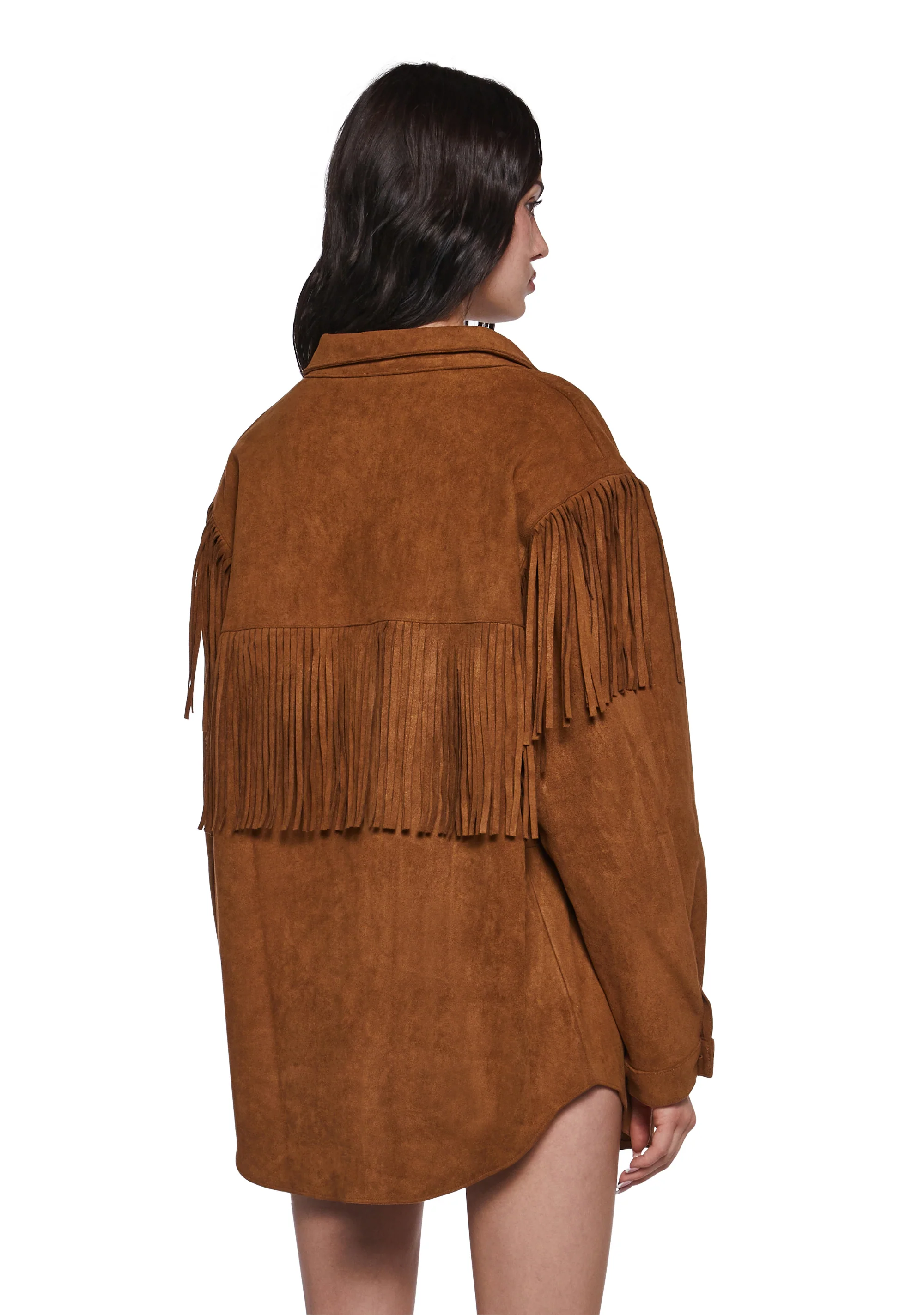 Western Sky Fringe Jacket - Image 6