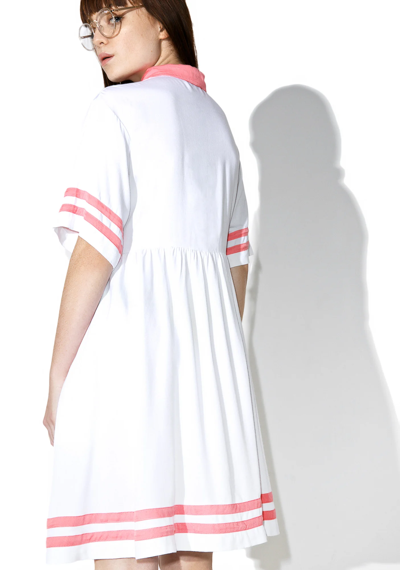 White Cherry Dress - Image 4