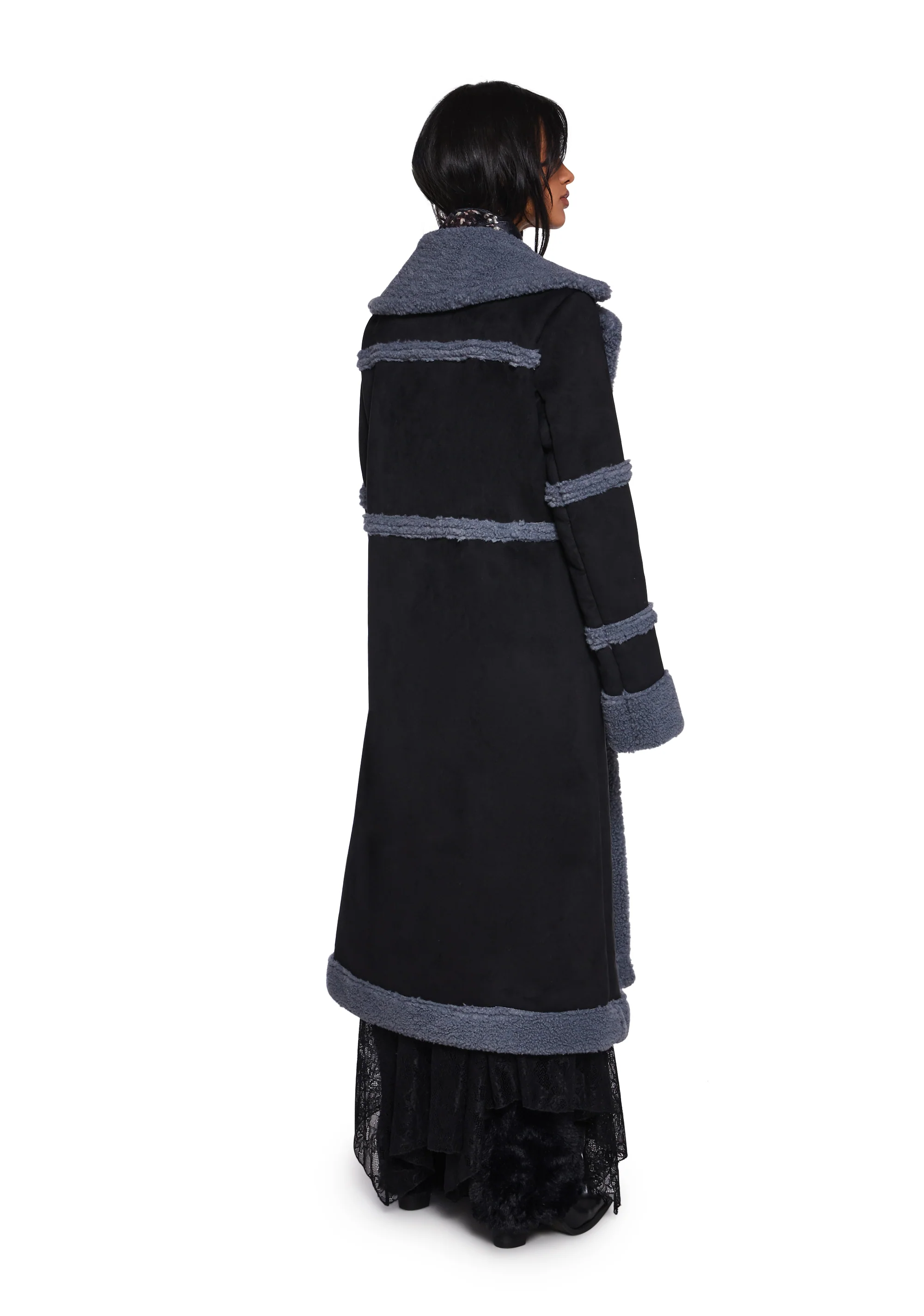 Whole Lotta Love Faux Suede Coat - Image 4