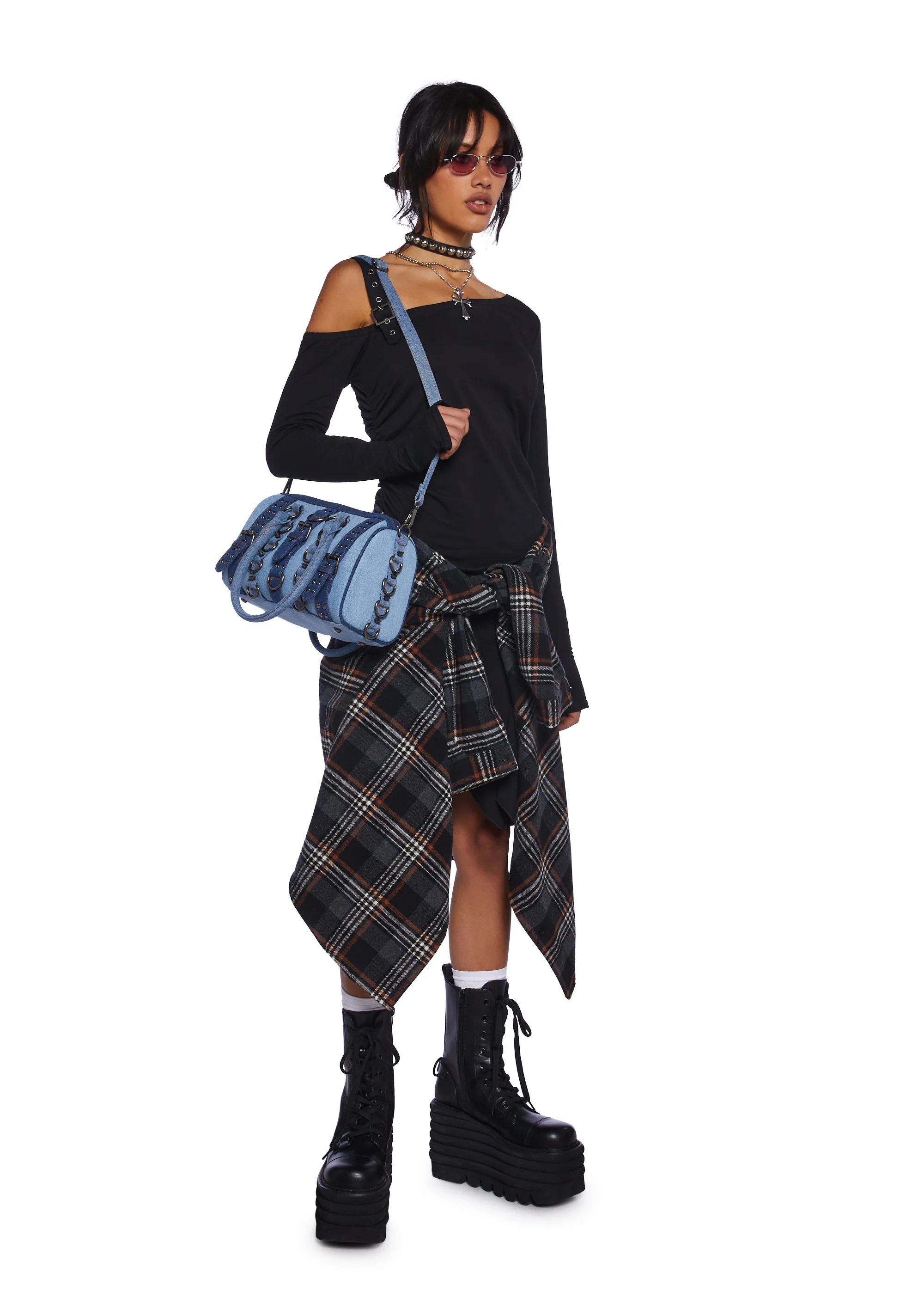 Wicked Way Mini Bag - Denim - Image 6