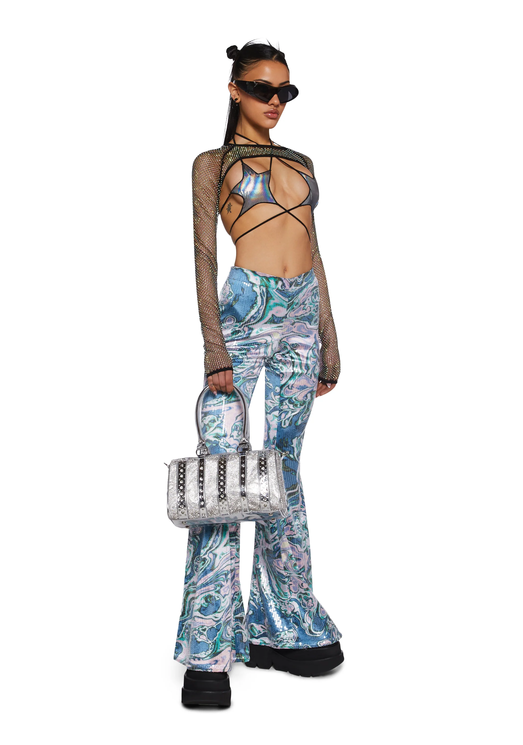Wicked Way Mini Bag - Silver Bling - Image 7