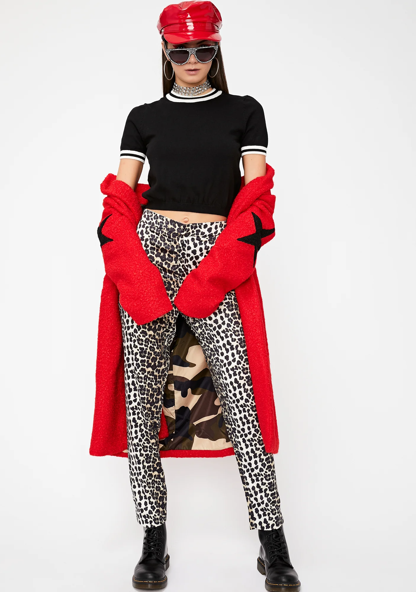 Wicked Yacht Club Sass Crop Sweater - Image 3