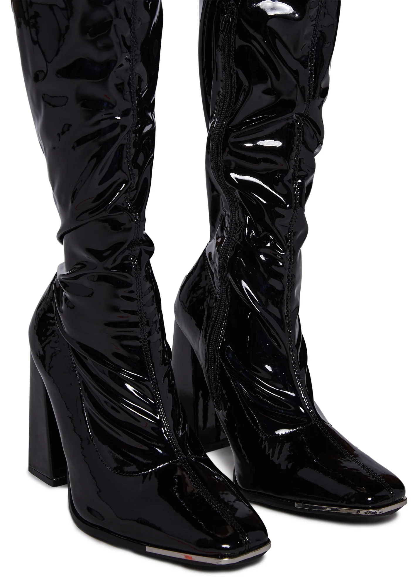 Wide Fit Caryn Knee High Boots - Image 2