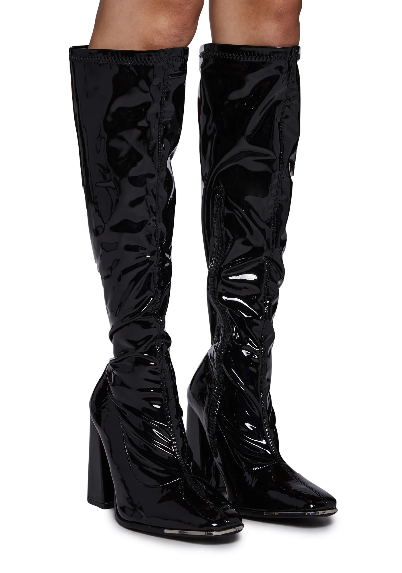 Wide Fit Caryn Knee High Boots - Image 3