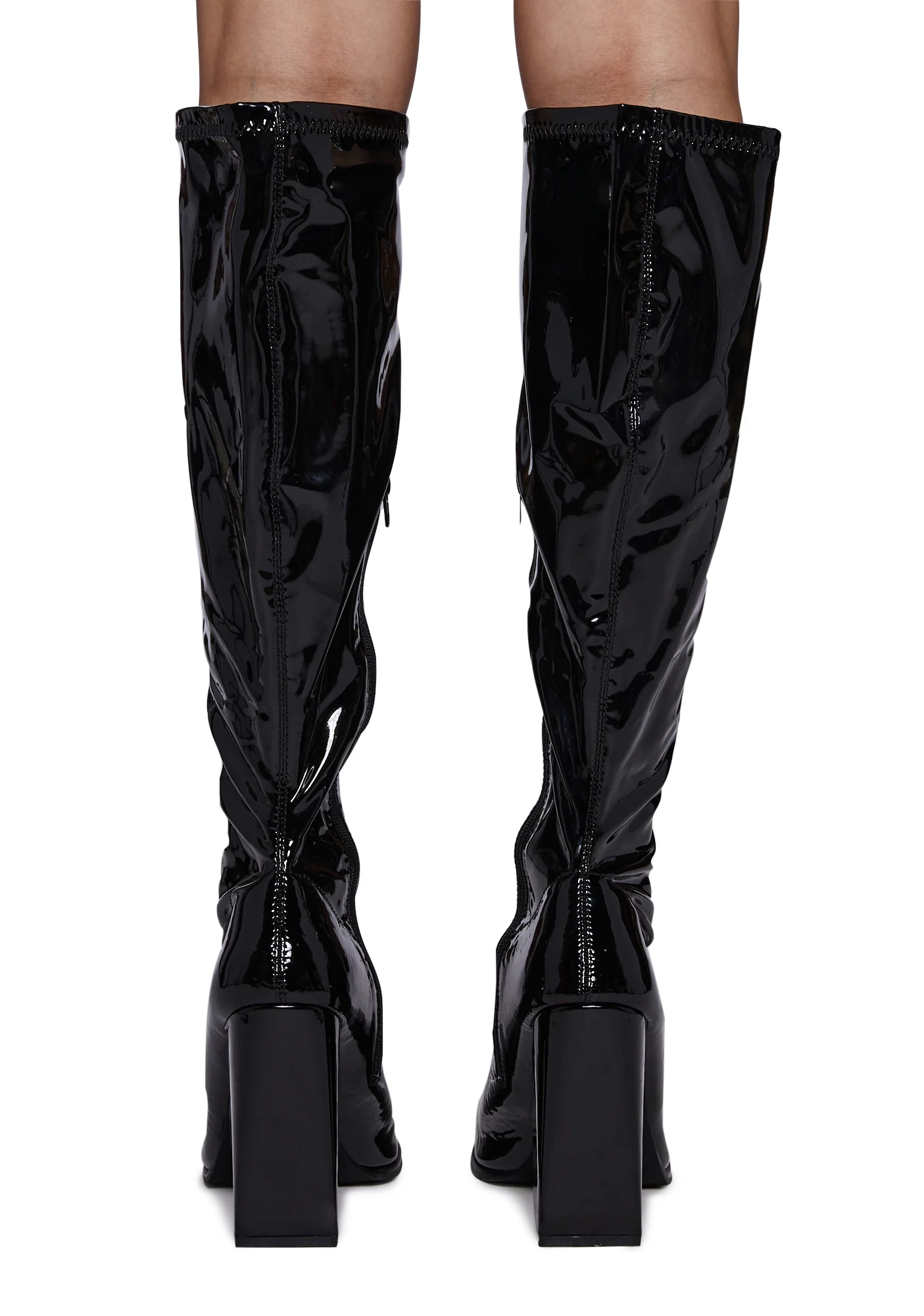 Wide Fit Caryn Knee High Boots - Image 4