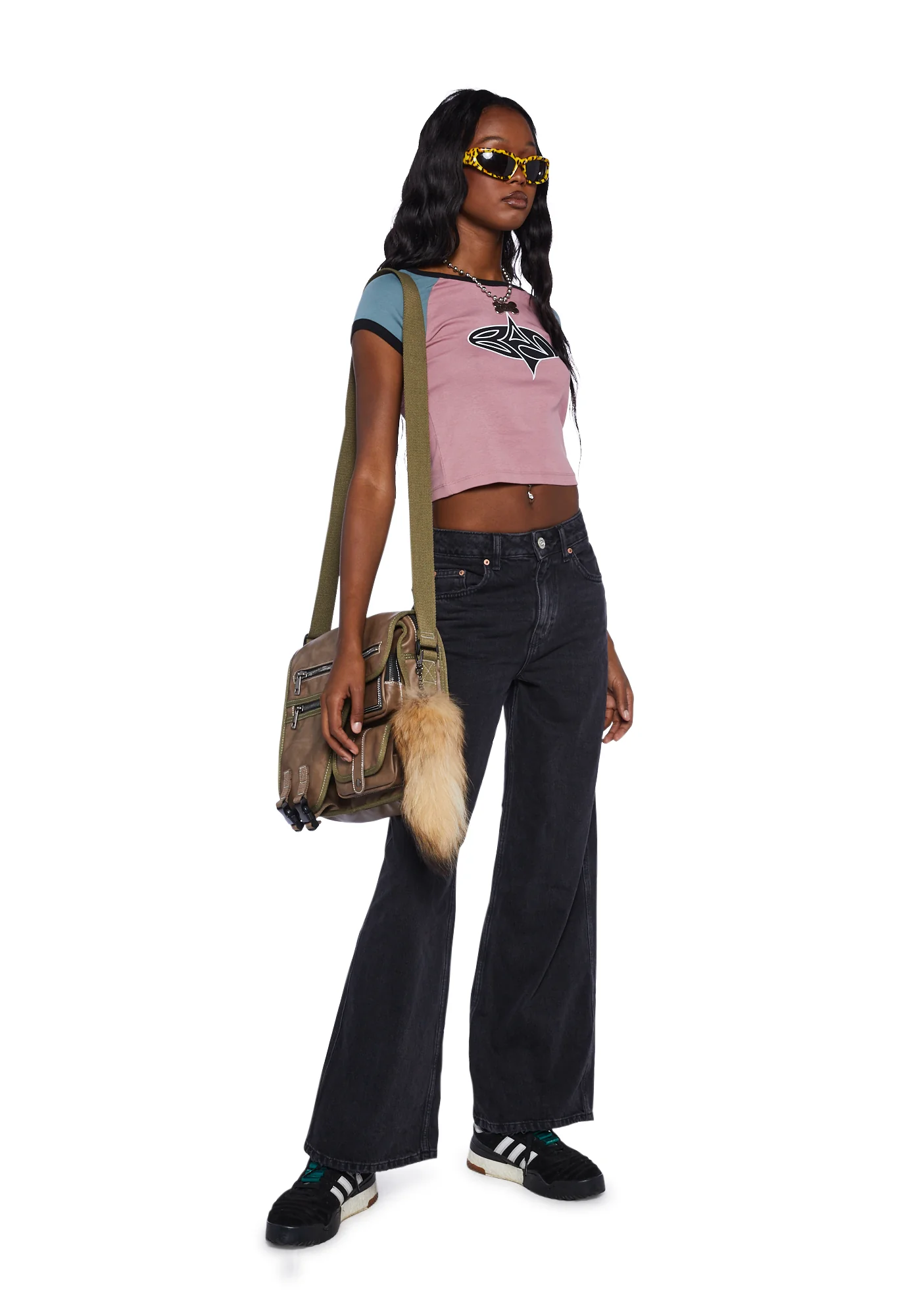 Wide Leg Puddle Jeans - Image 2