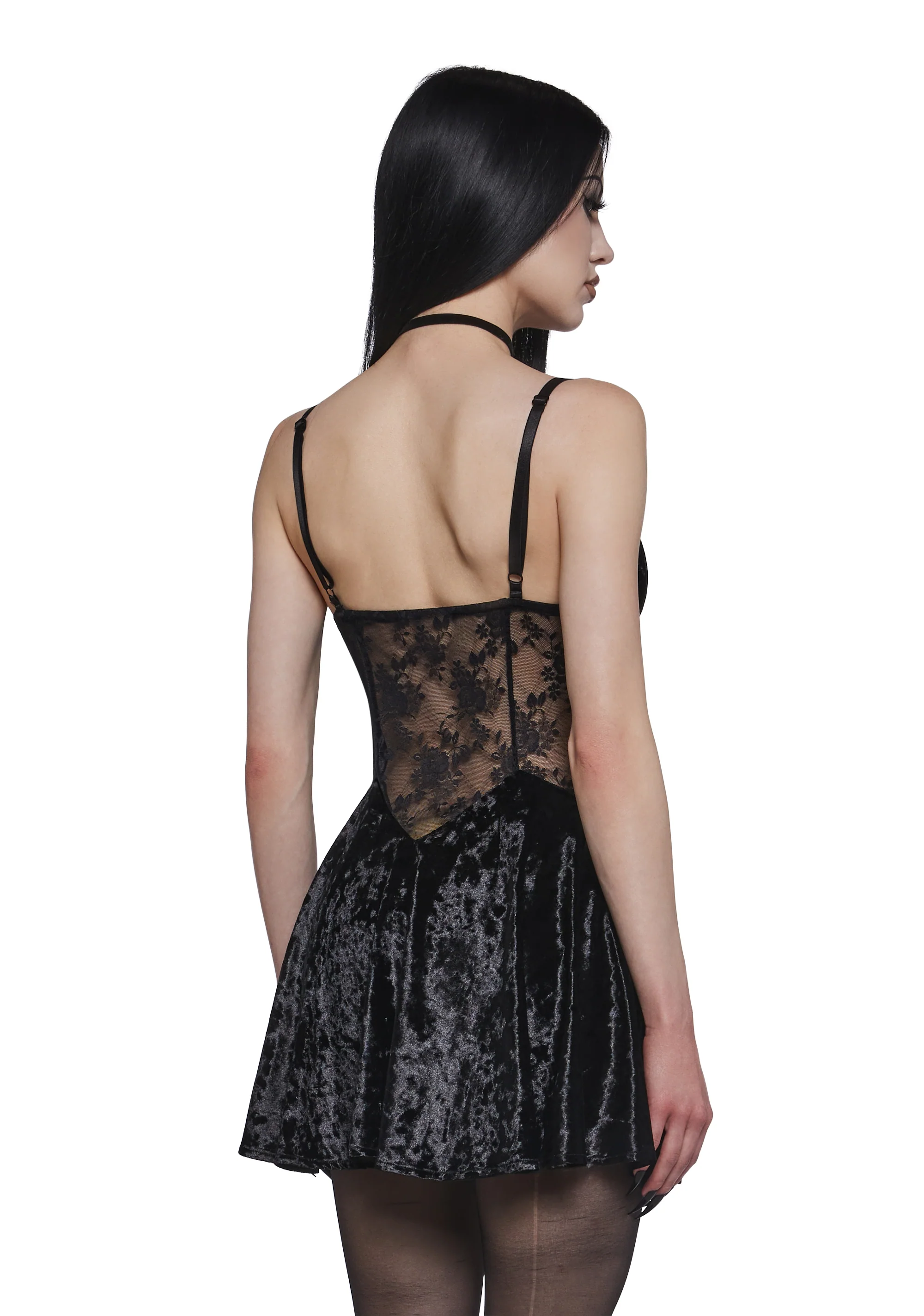 Everglow Feels Mini Dress - Black - Image 4