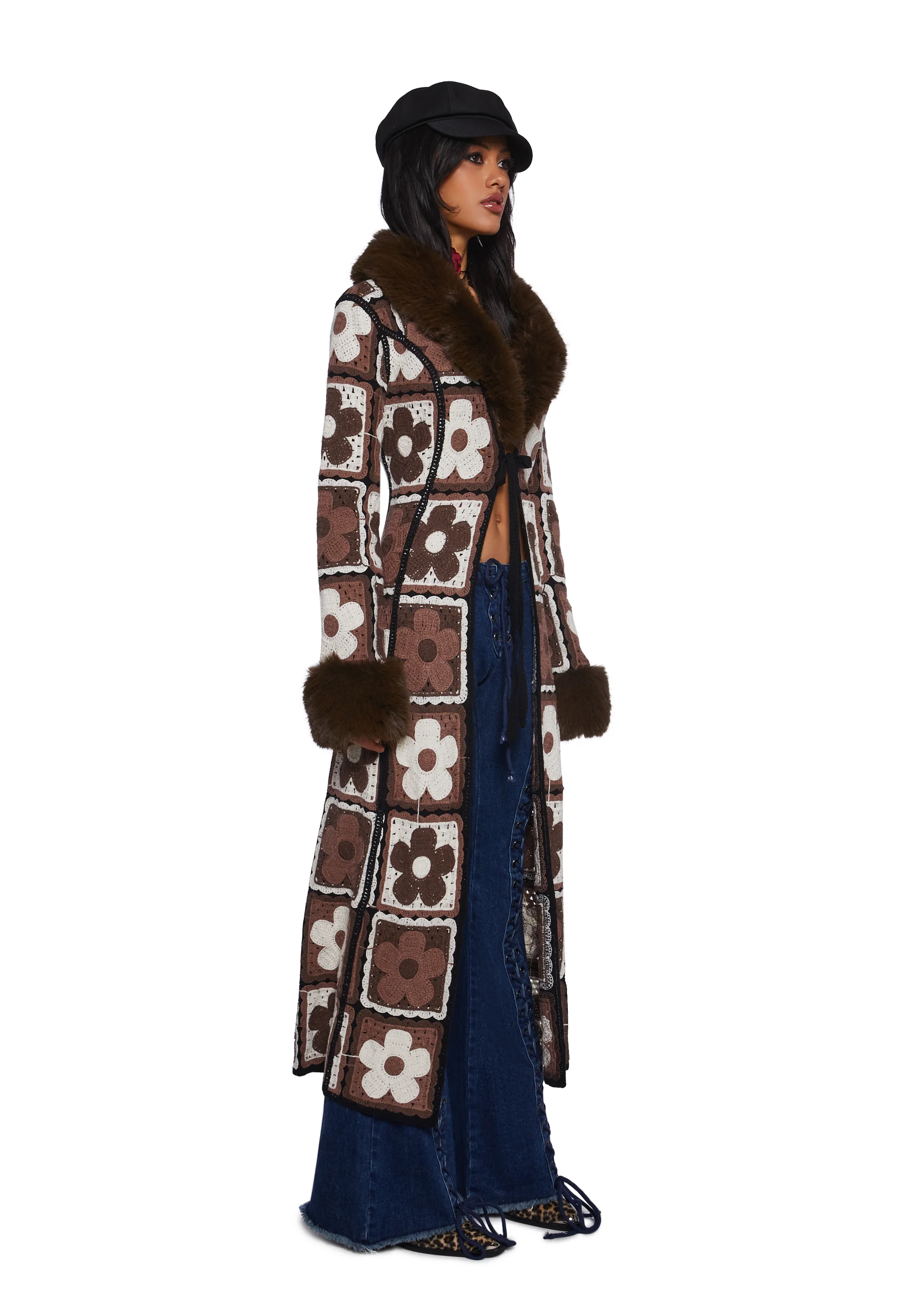 Wild And Free Crochet Cardigan - Image 3