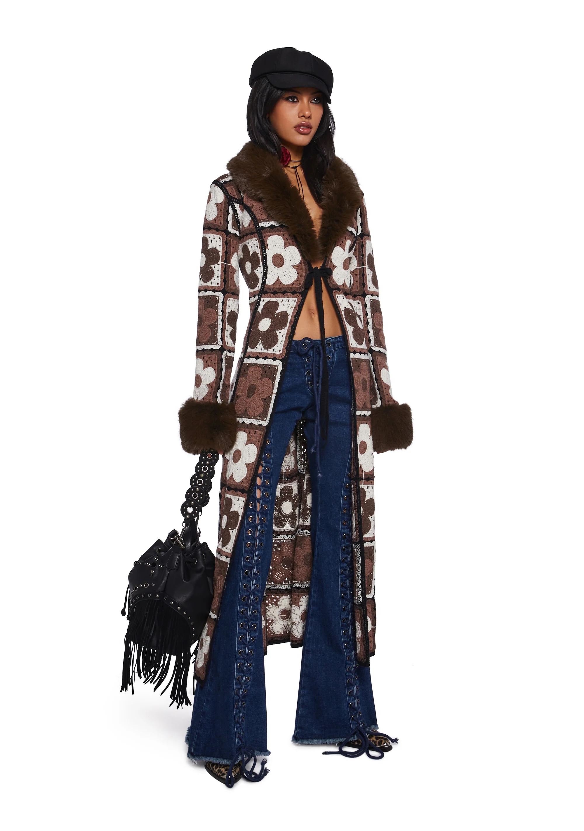Wild And Free Crochet Cardigan - Image 5