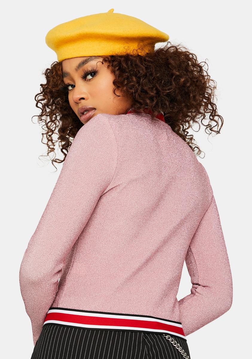 Wild Heart Sparkle Bomber Jacket - Image 4