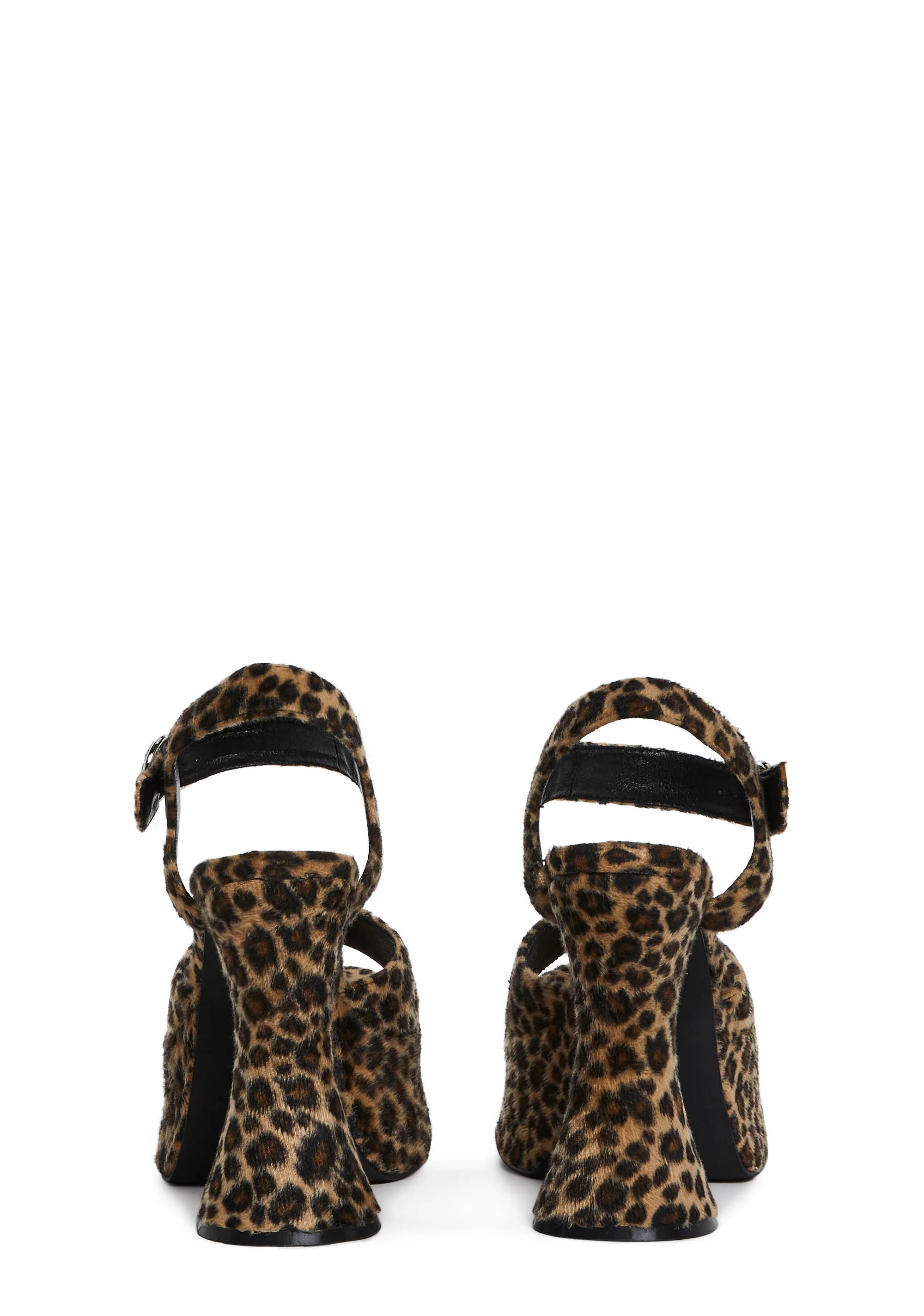 Wild Leopard Platform Sandals - Image 4