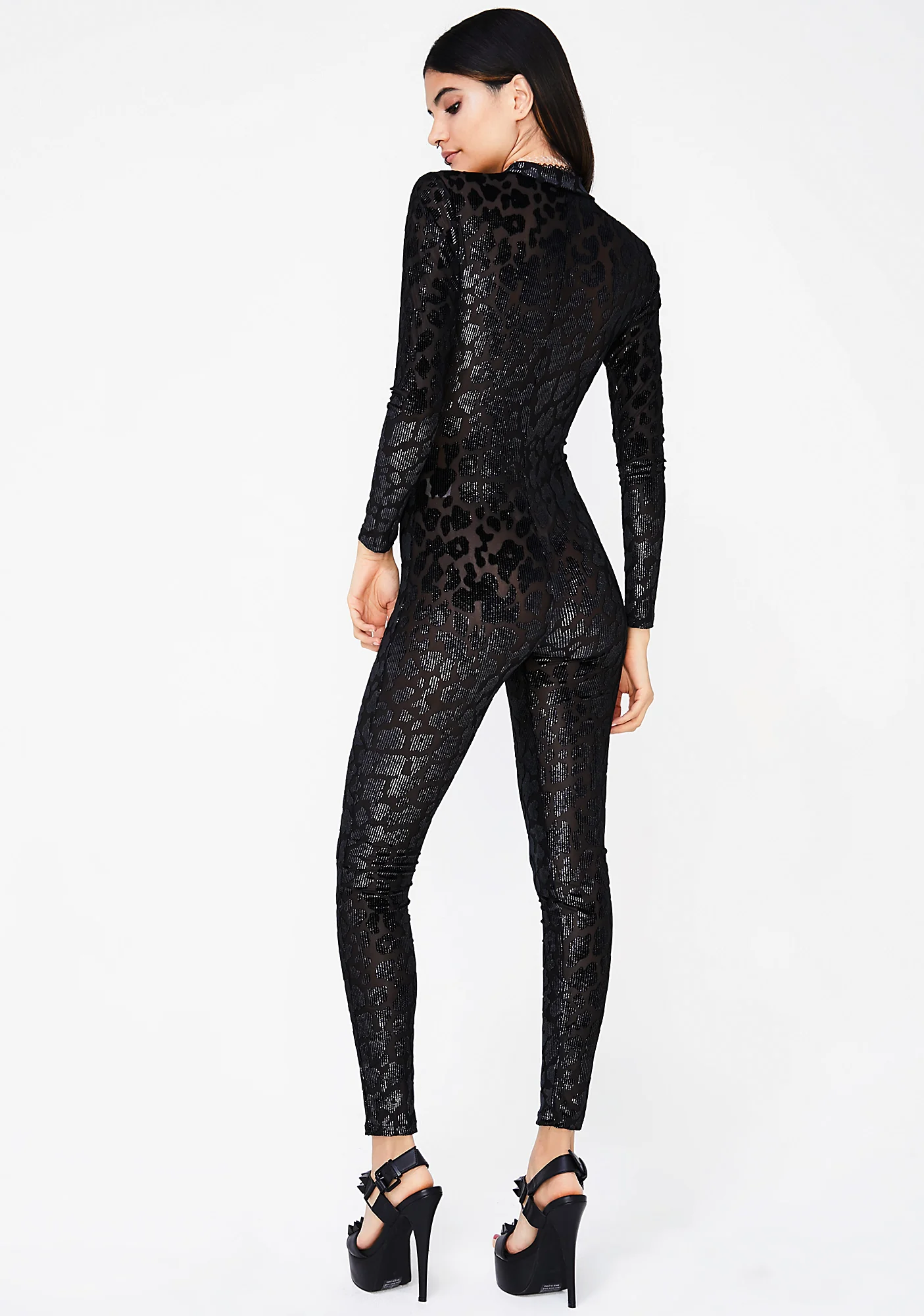 Wild Spotz Burnout Catsuit - Image 4
