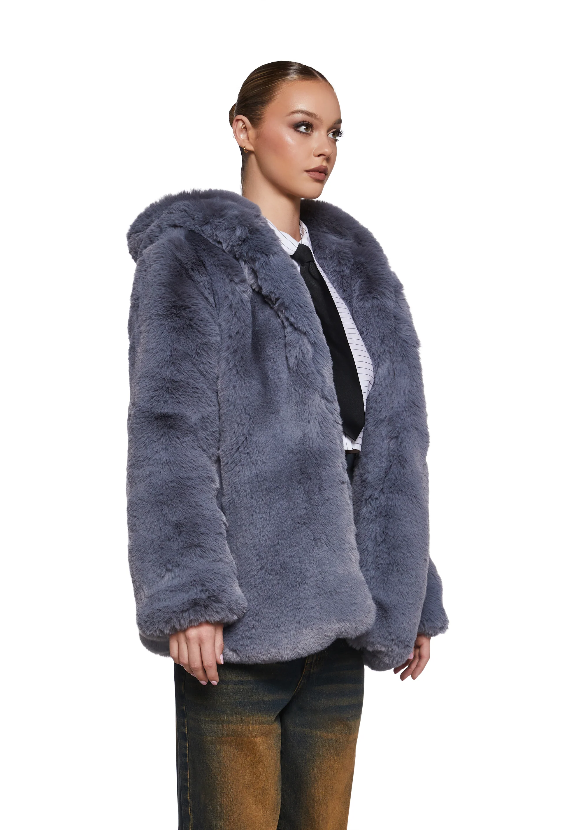 Wild Wintering Faux Fur Coat - Image 3