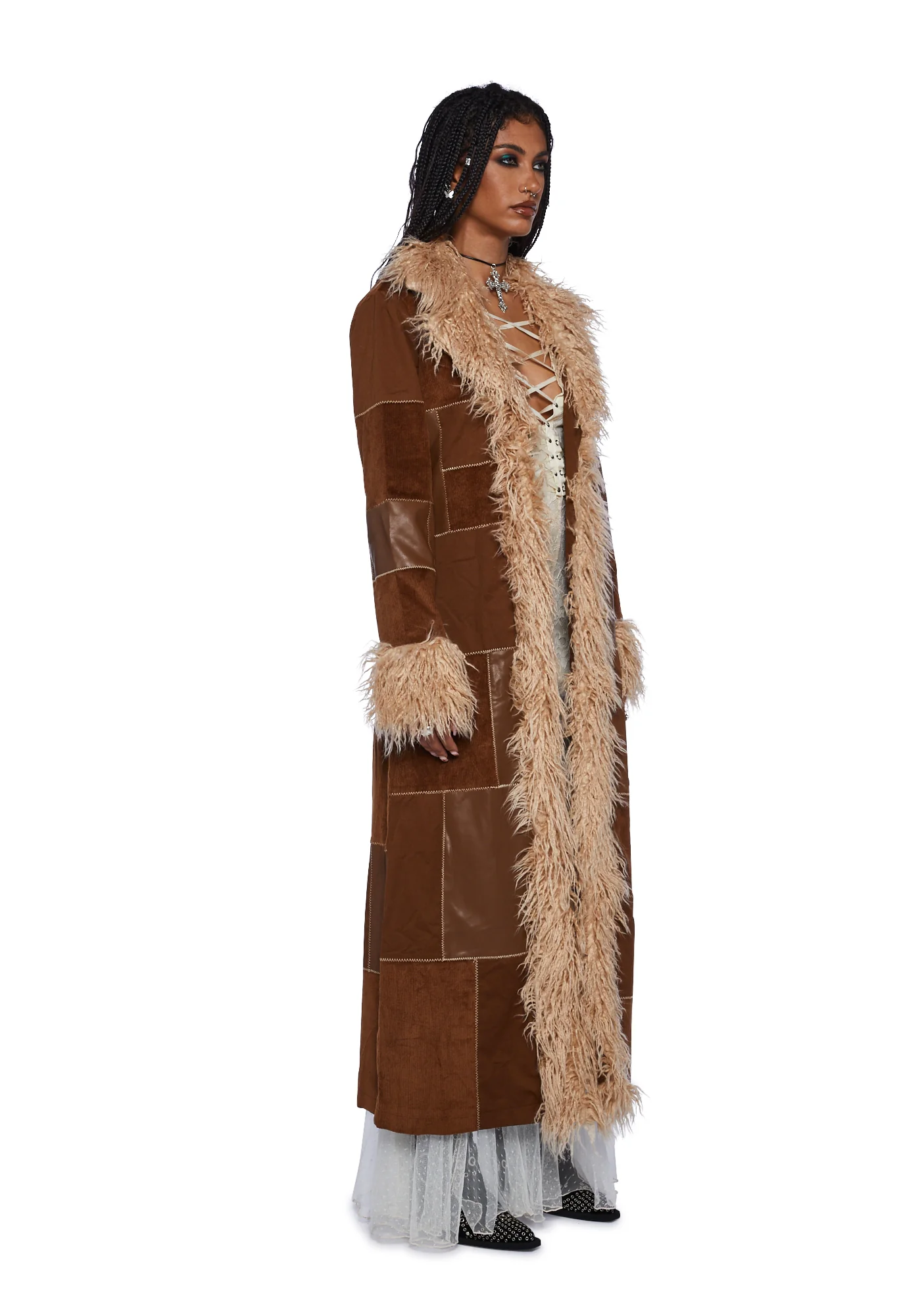 Wildflower Dreams Patchwork Coat - Image 3
