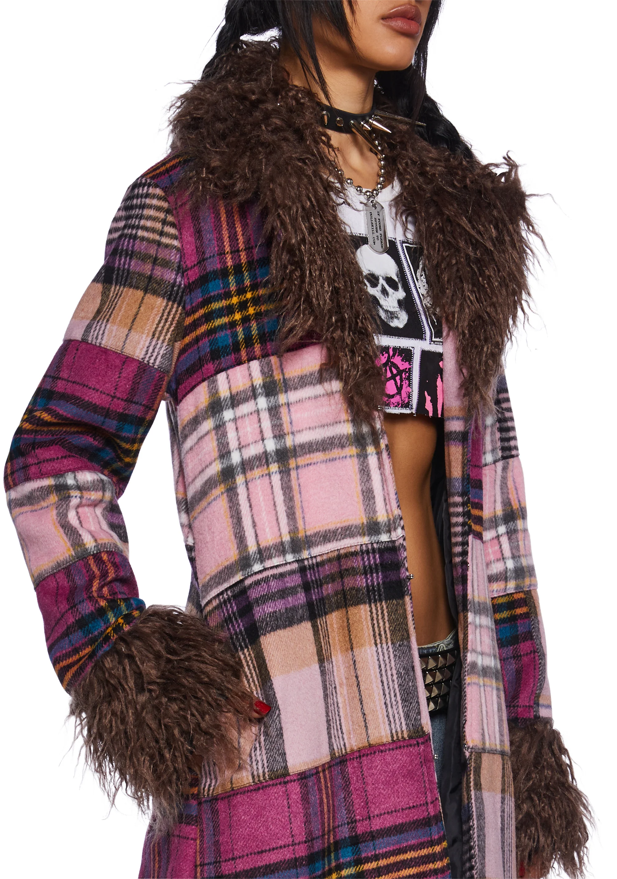 Wildflower Dreams Patchwork Coat - Pink - Image 2