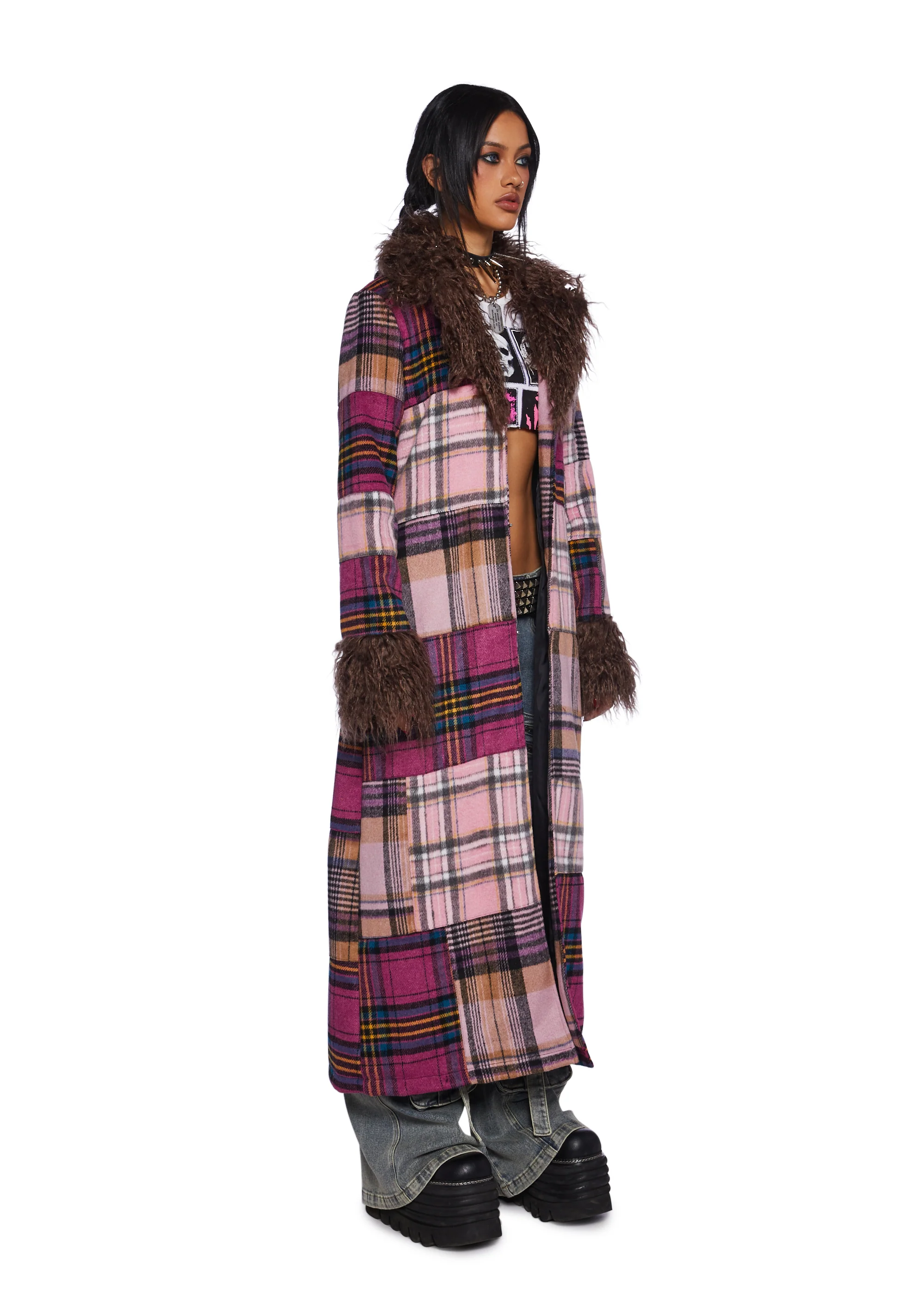 Wildflower Dreams Patchwork Coat - Pink - Image 3