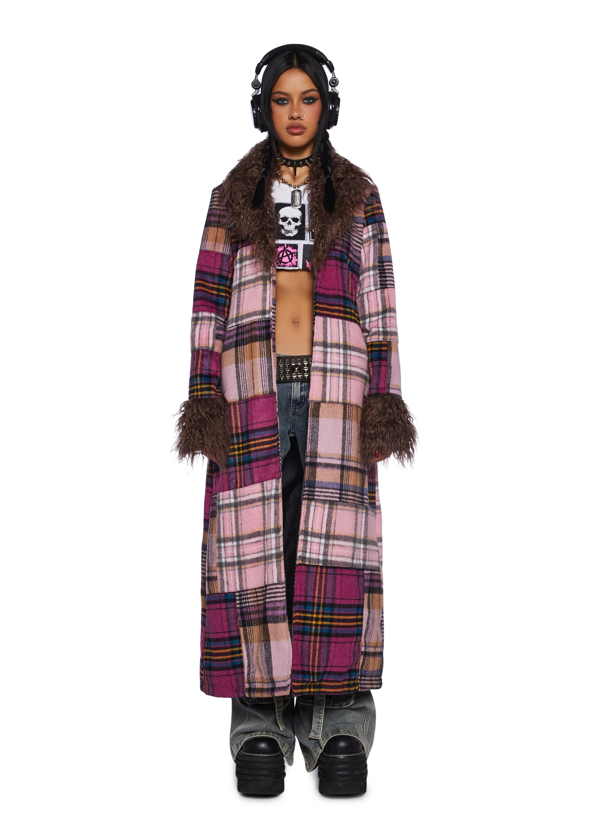 Wildflower Dreams Patchwork Coat - Pink - Image 5