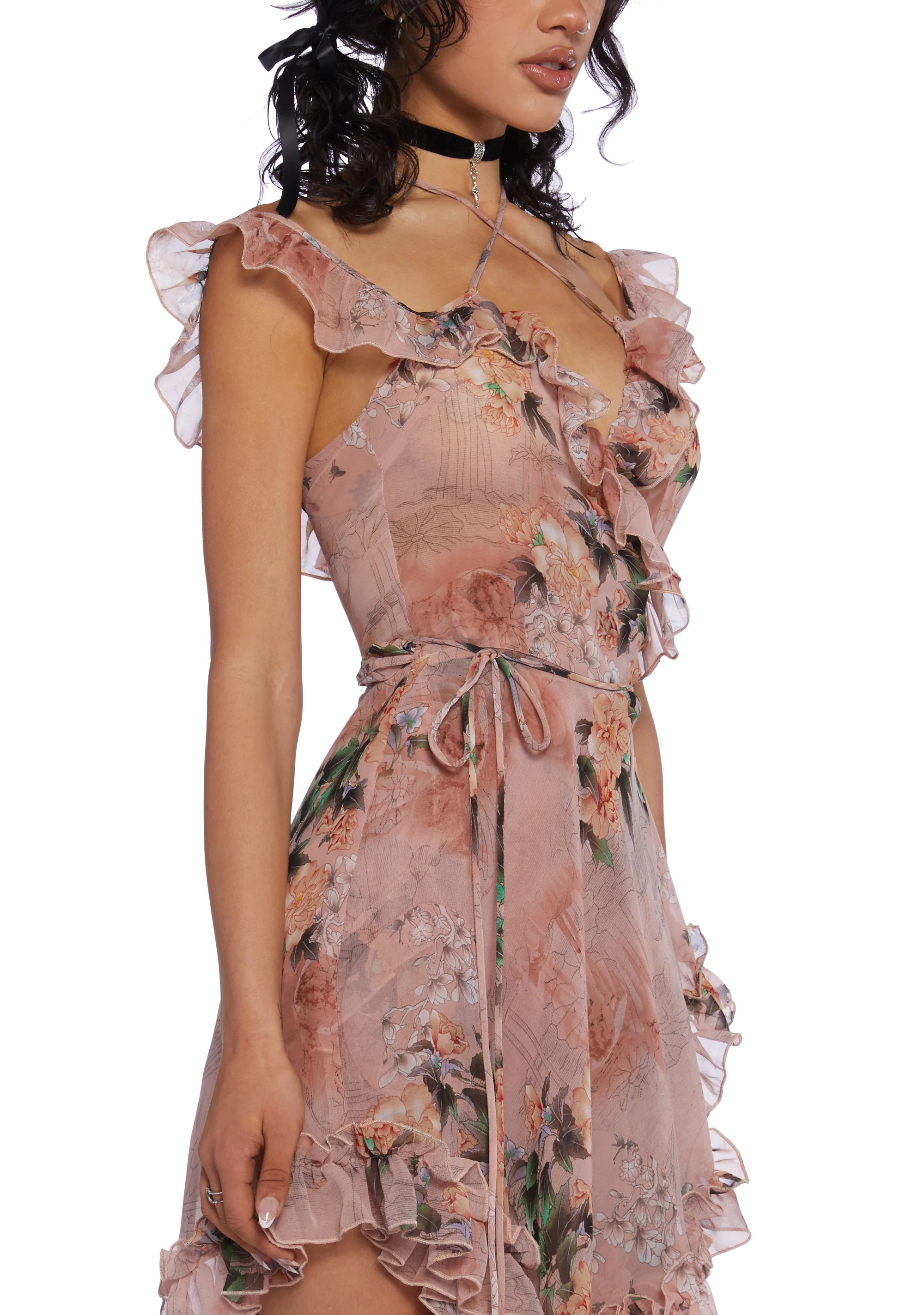 Wildflower Dreams Wrap Dress - Image 5