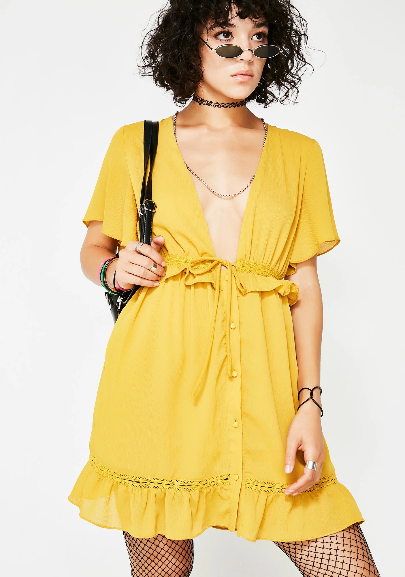 Wind Ya Hips Ruffle Dress - Image 2
