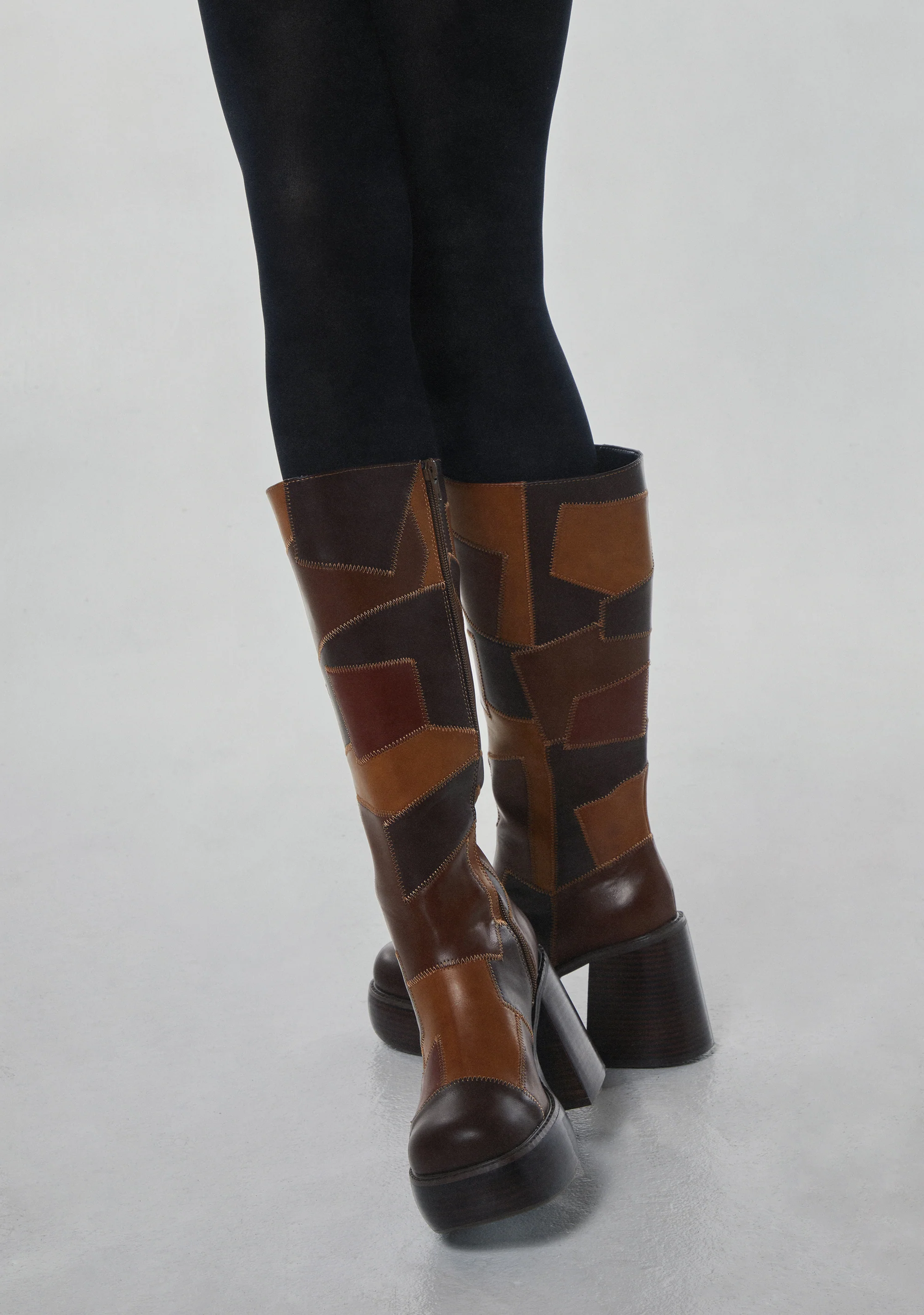 Winding Roads Knee High Boots - Image 5
