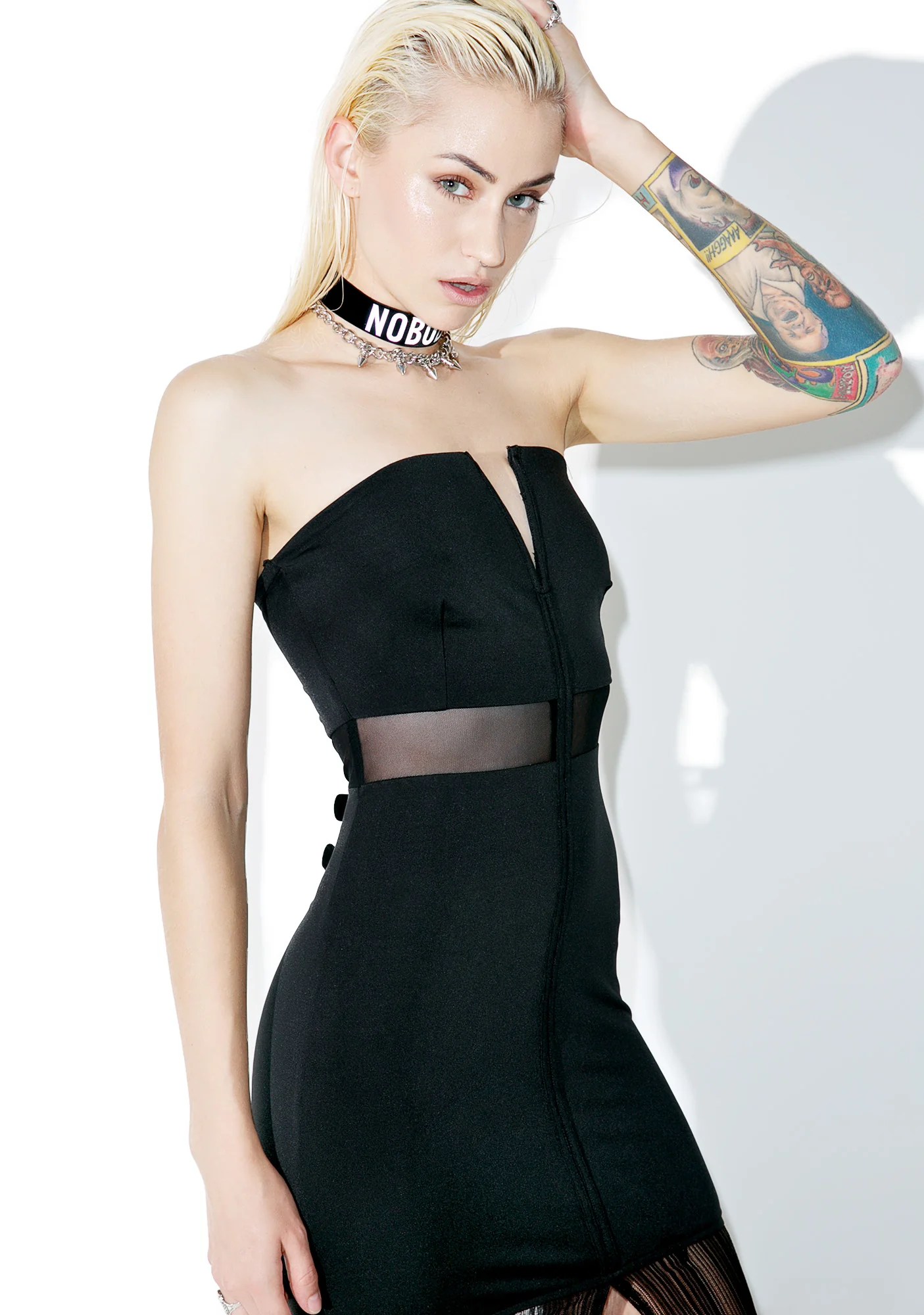 Wine 'N Roses Maxi Dress - Image 4