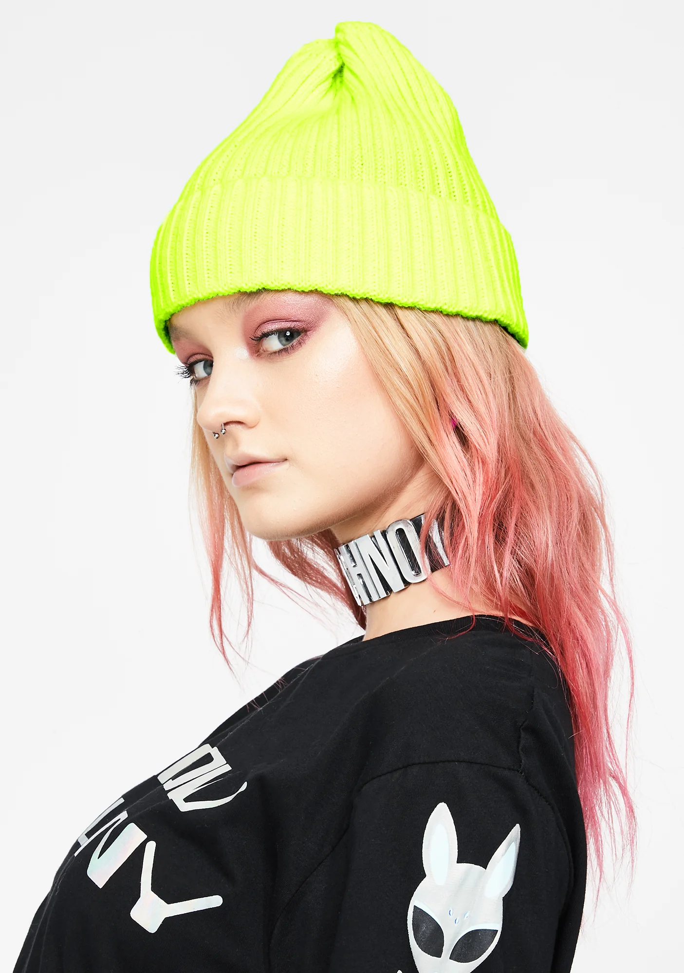Winter Party Neon Beanie - Image 2