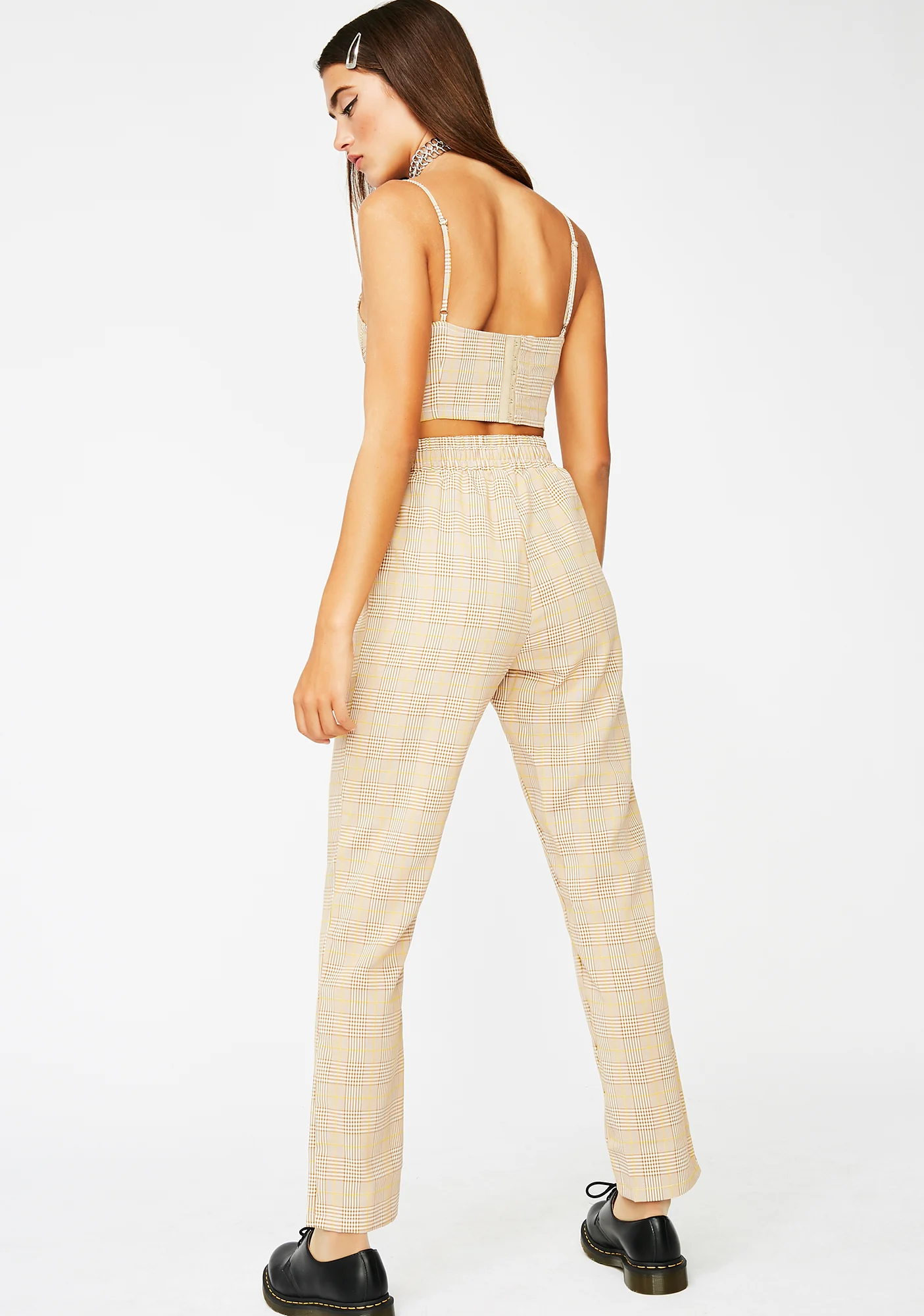 Wish Ya Would Plaid Set - Image 4