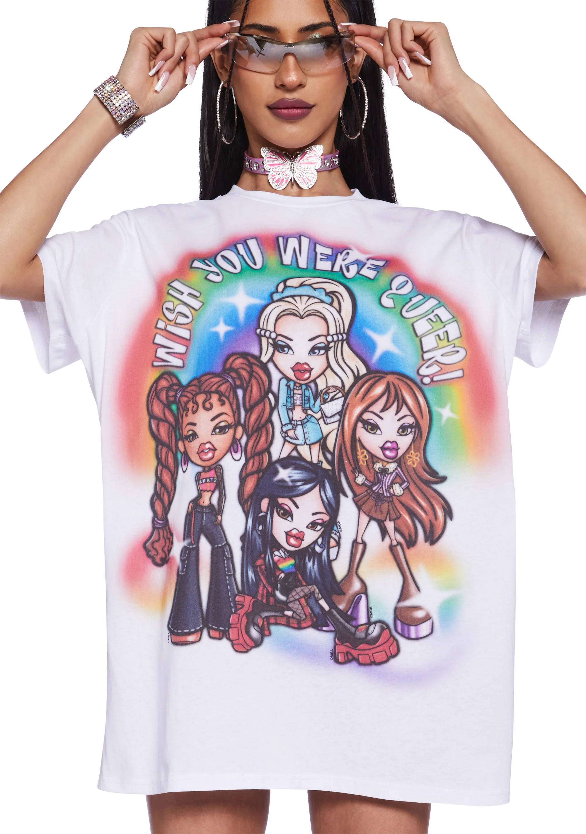 Wish You Were Graphic Tee - Image 4