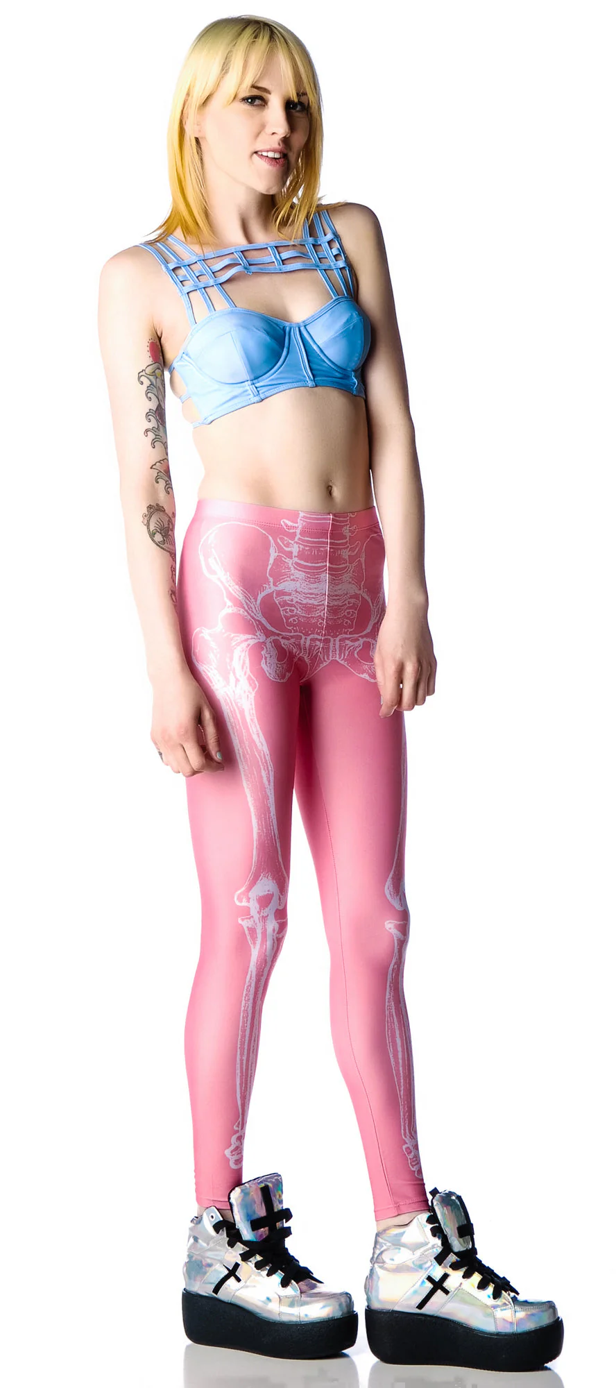 Wishbone Leggings - Black - Image 13