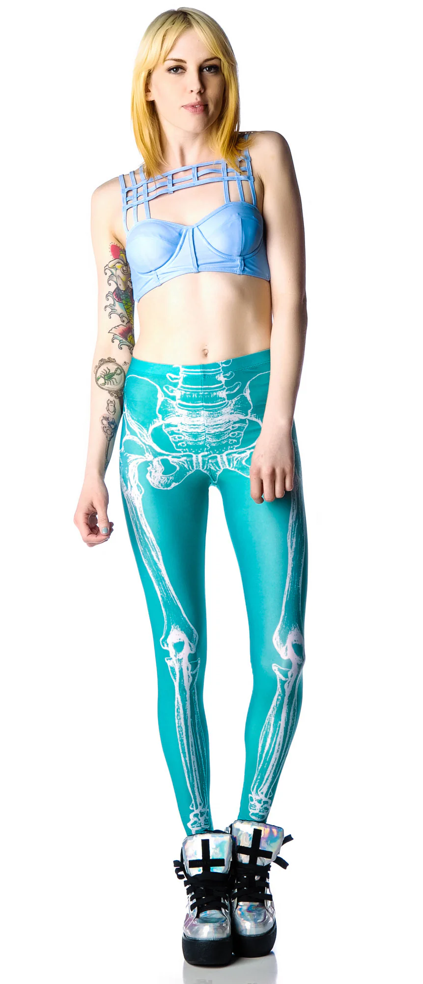Wishbone Leggings - Black - Image 6