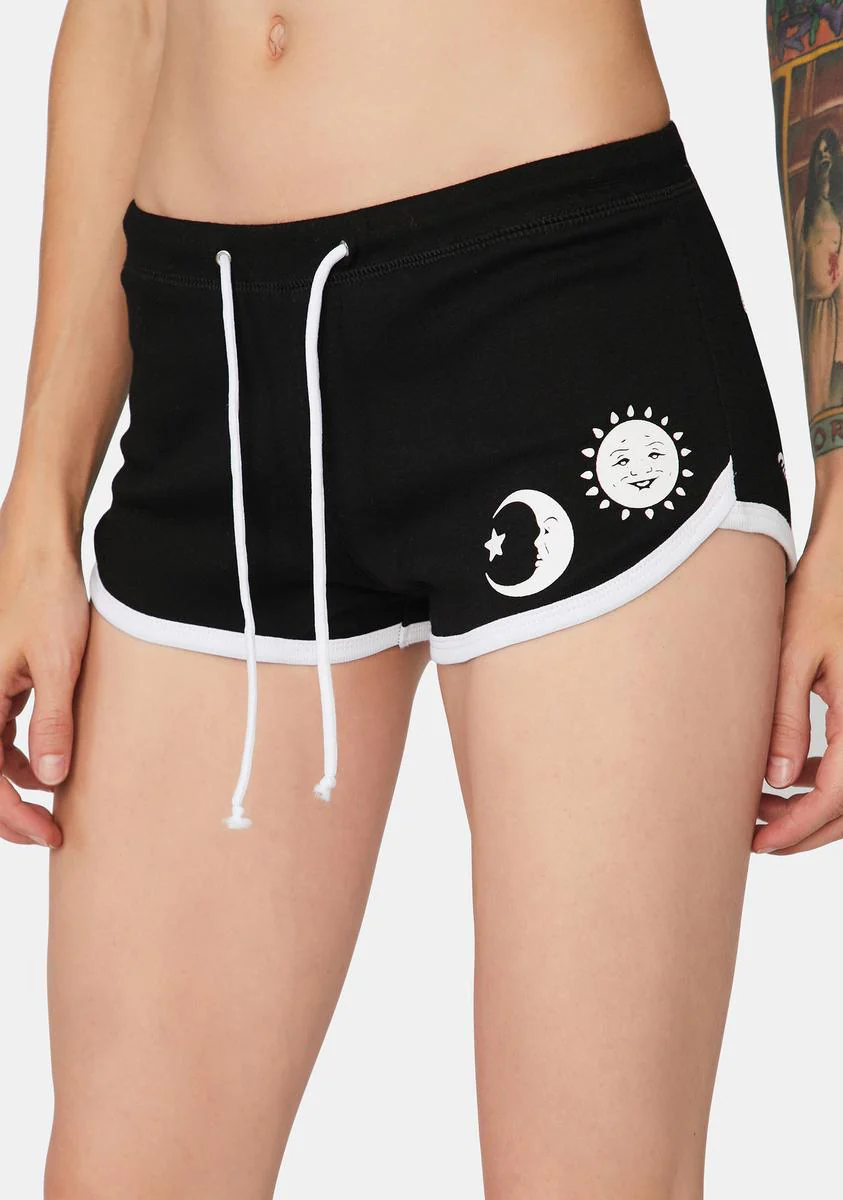 Witch Bitch Graphic Shorts - Image 4