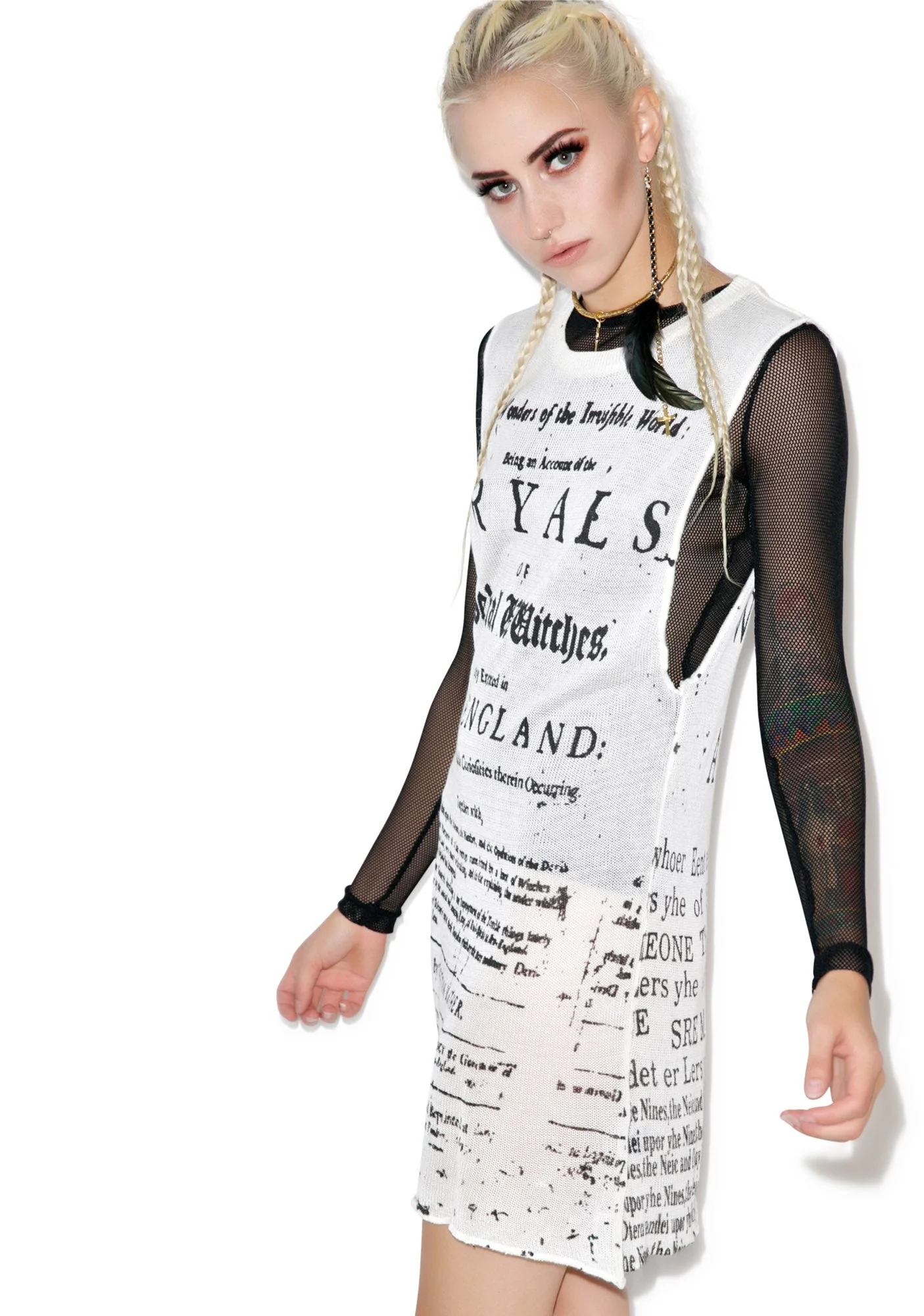 Witch Tryal Top - Black - Image 4