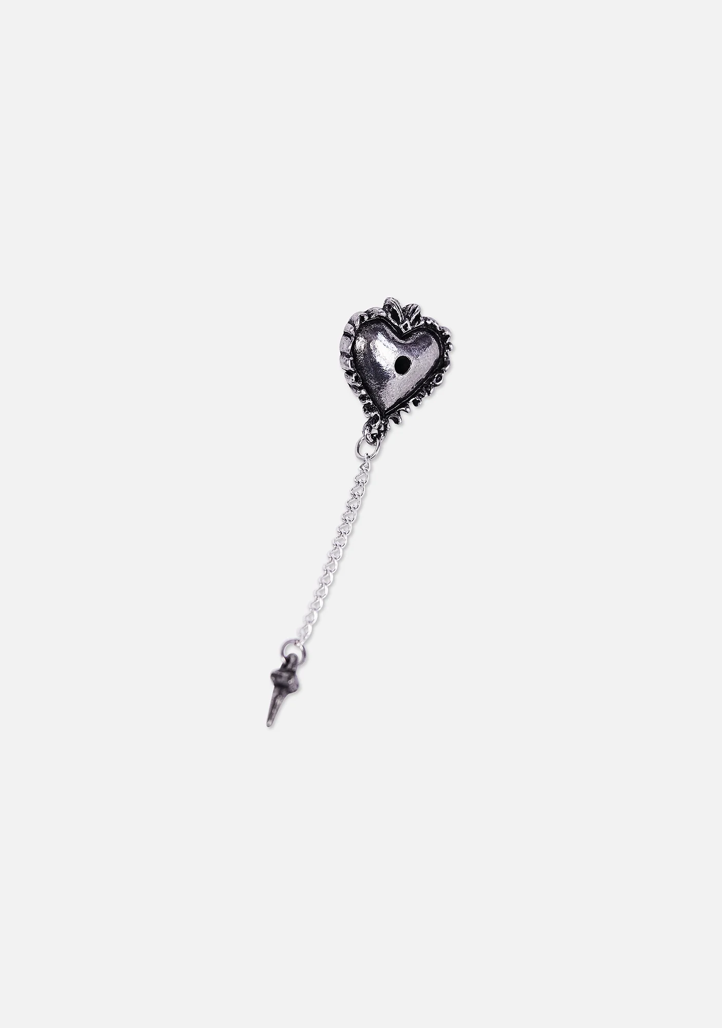 Witches Heart Drop Earrings - Image 3