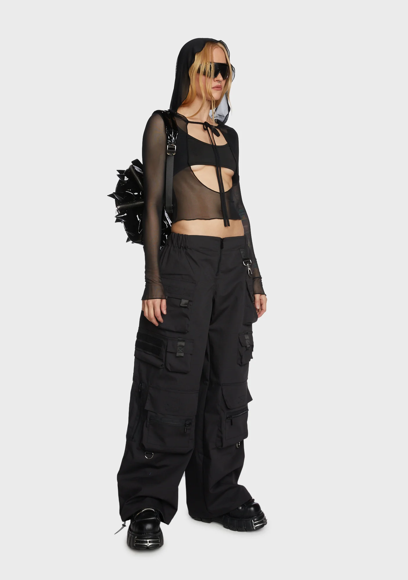 Witchy Day Sheer Hoodie - Image 3