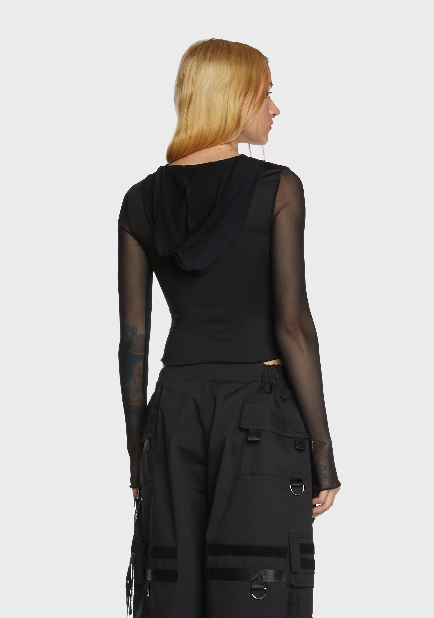 Witchy Day Sheer Hoodie - Image 5