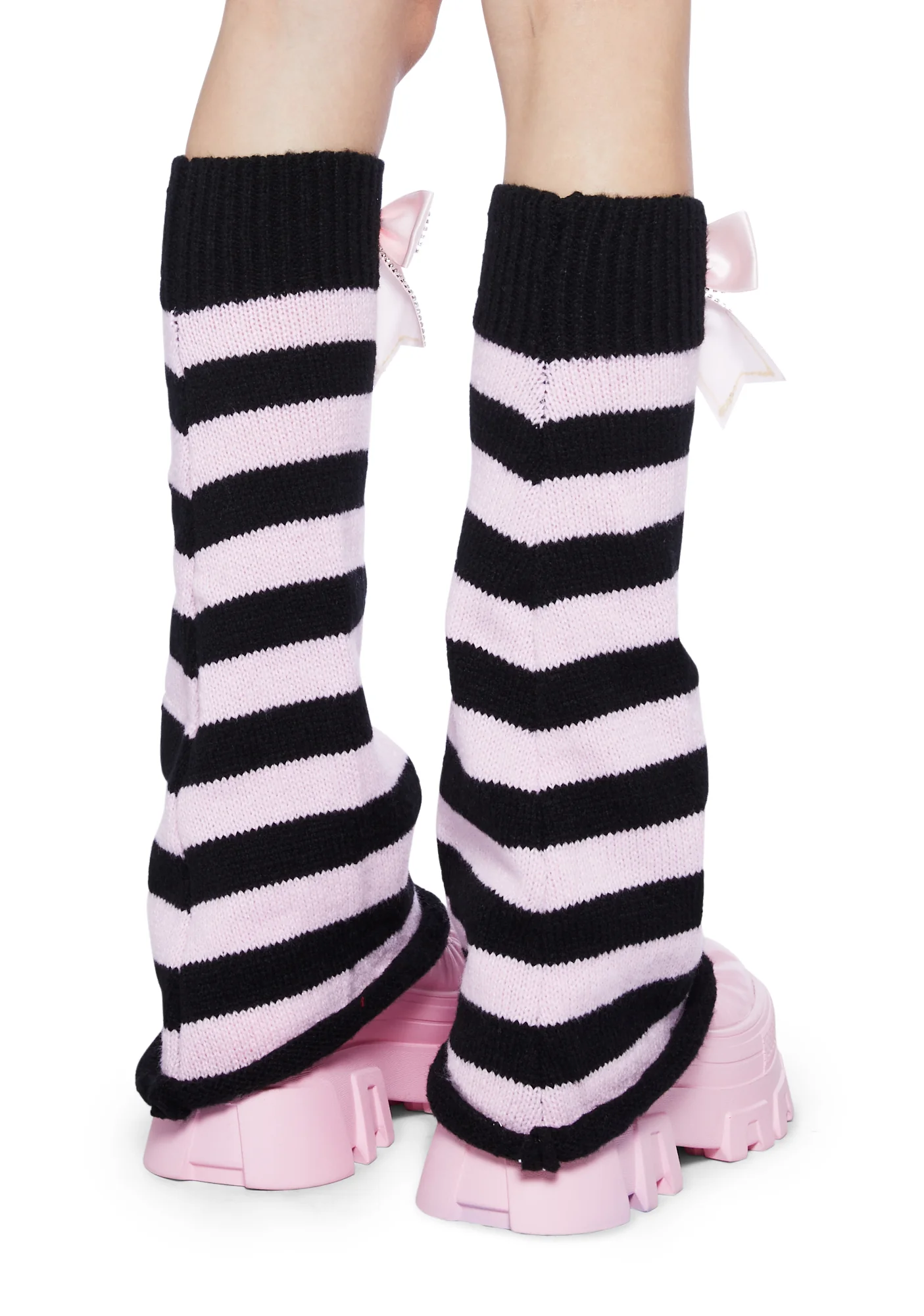 Wonderland Whirl Leg Warmers-Pink - Image 4