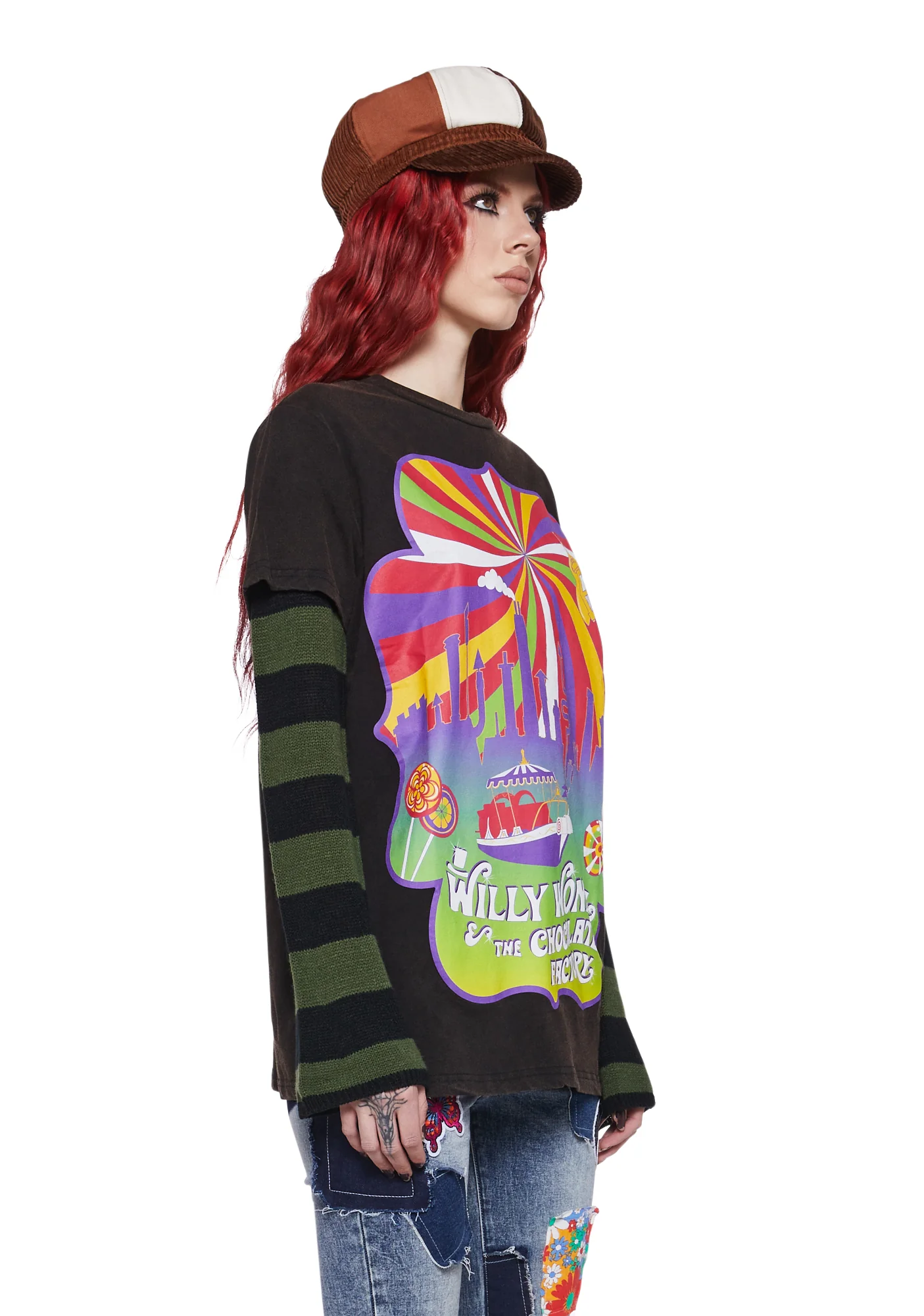 Wondrous Boat Ride Oversized Tee - Image 3
