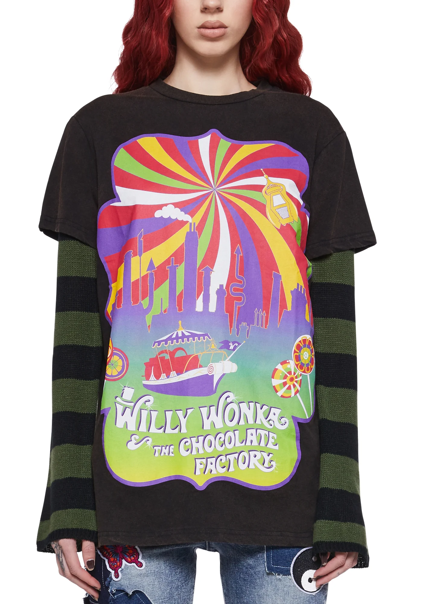 Wondrous Boat Ride Oversized Tee - Image 5
