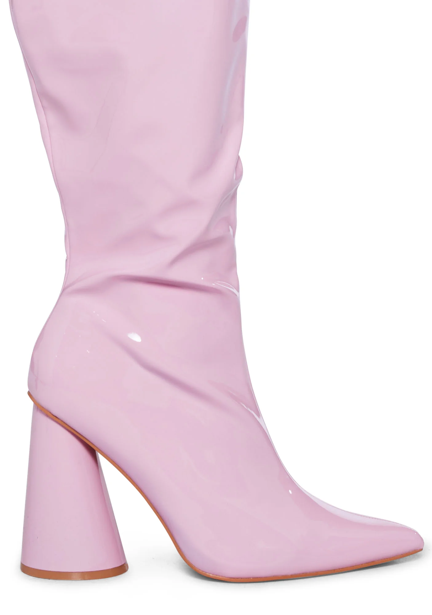 Work It Knee High Boots - Pink - Image 2