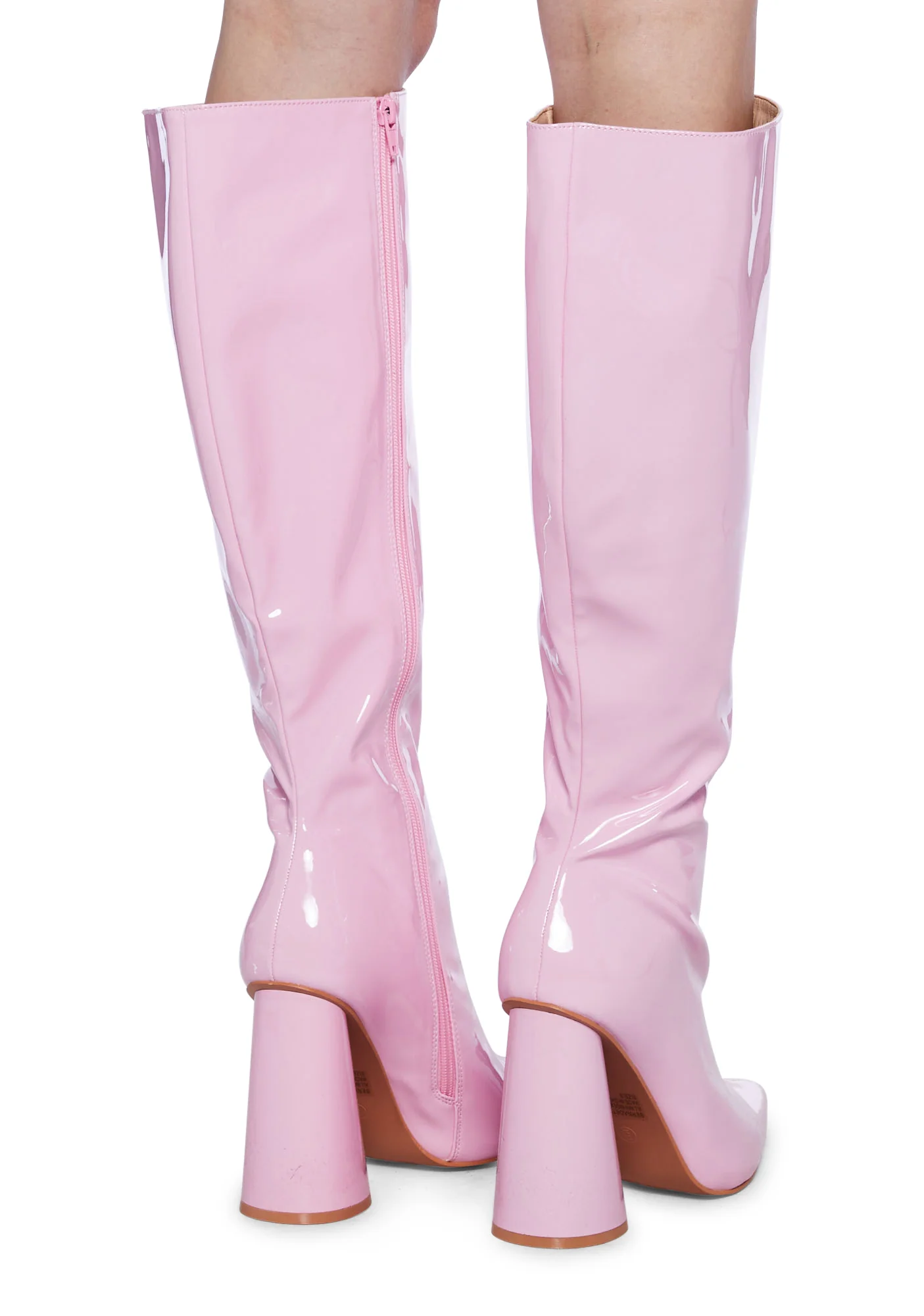 Work It Knee High Boots - Pink - Image 4