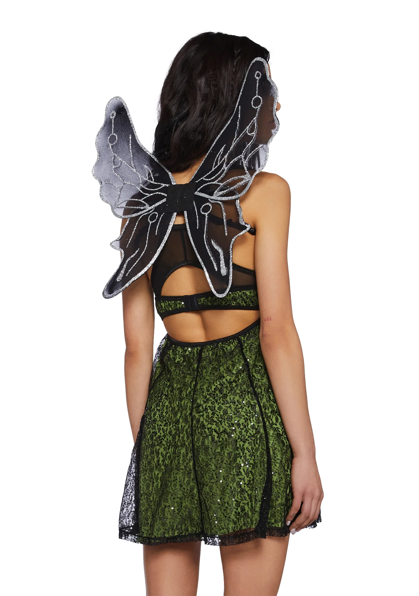 Work Your Magic Dress And Wings Set - Green - Image 4