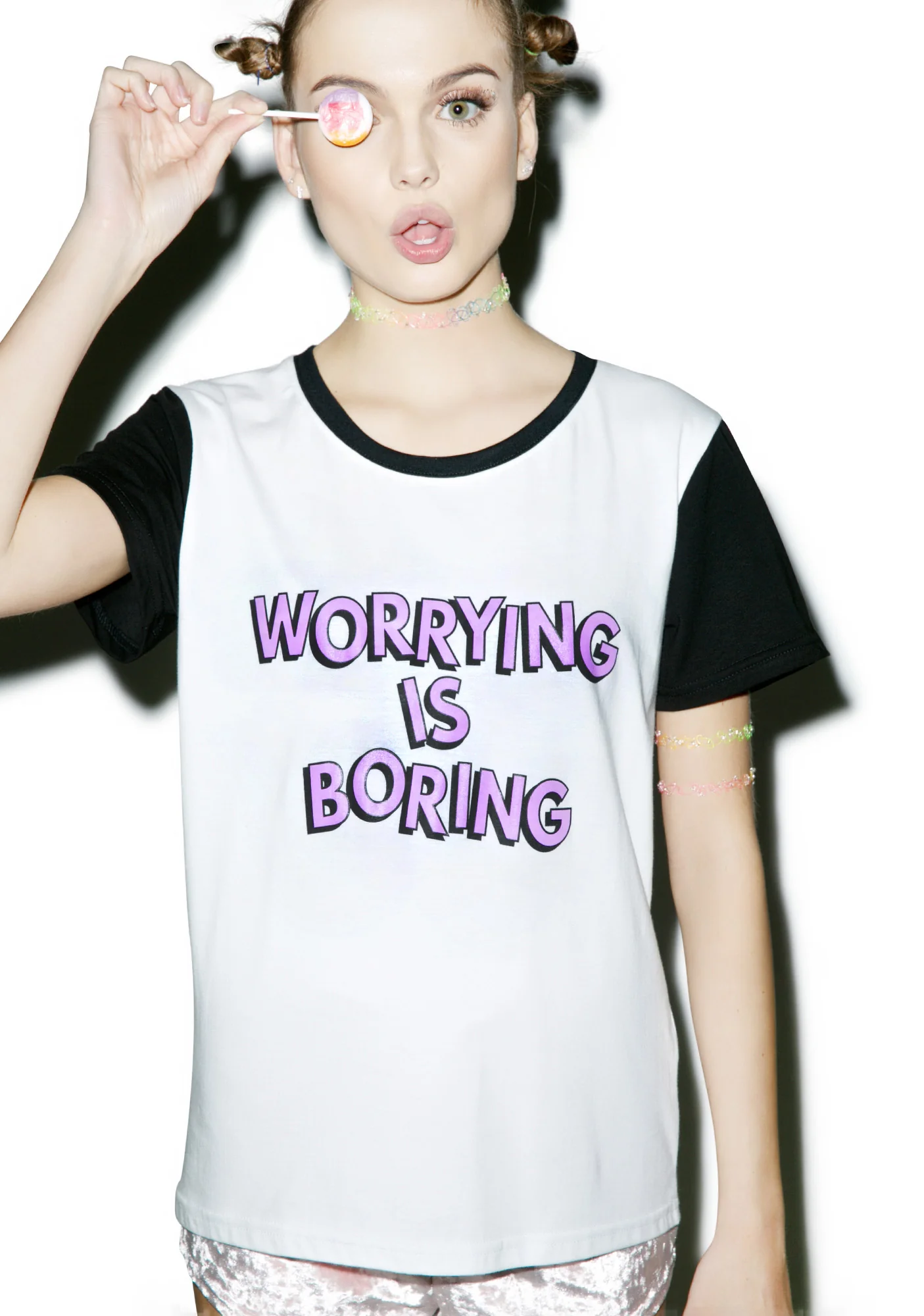 Worrying Is Boring Tee - Image 3