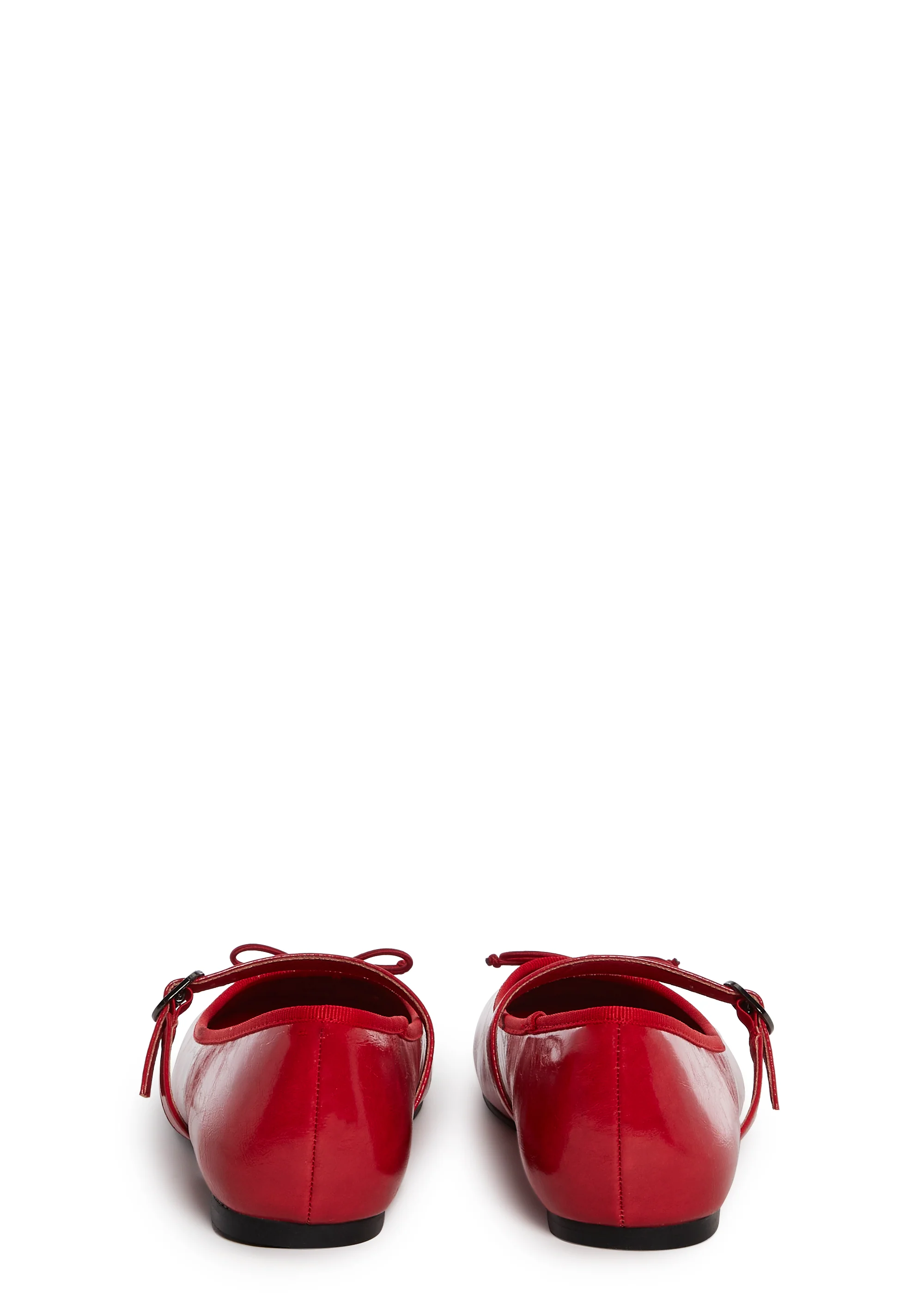 Woven Love Ballet Flats - Red - Image 4