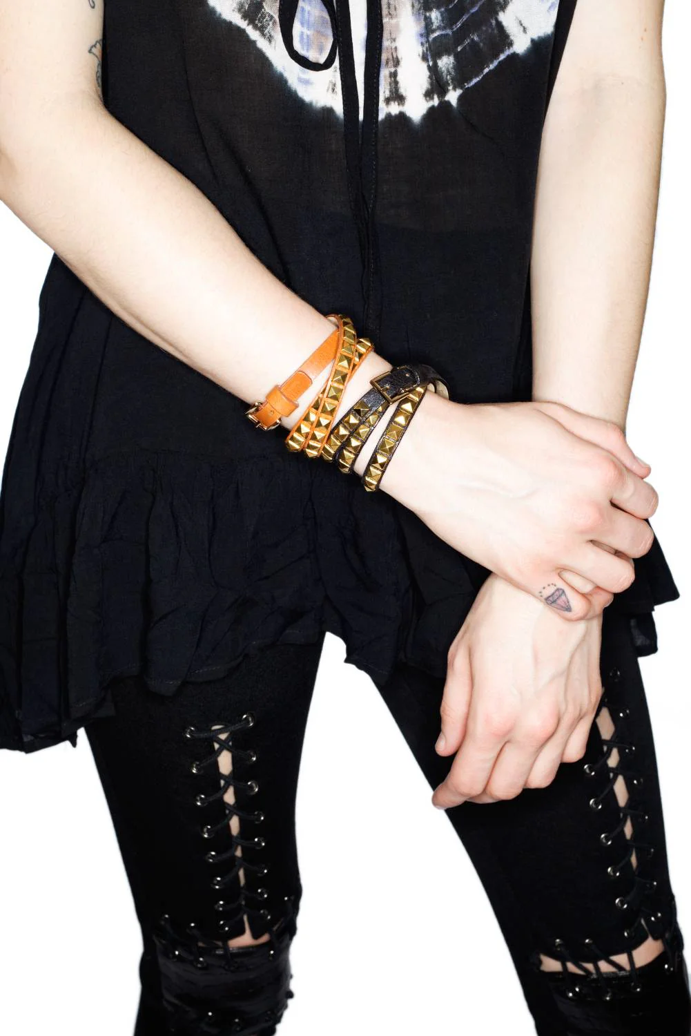 Wrap Bracelet - Light Orange - Image 2