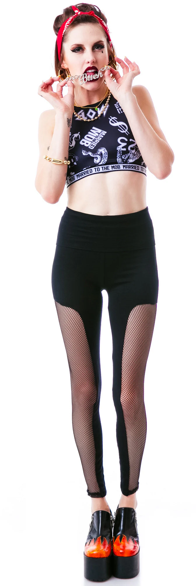x Belle of the Brawl Bout it Leggings - Image 5